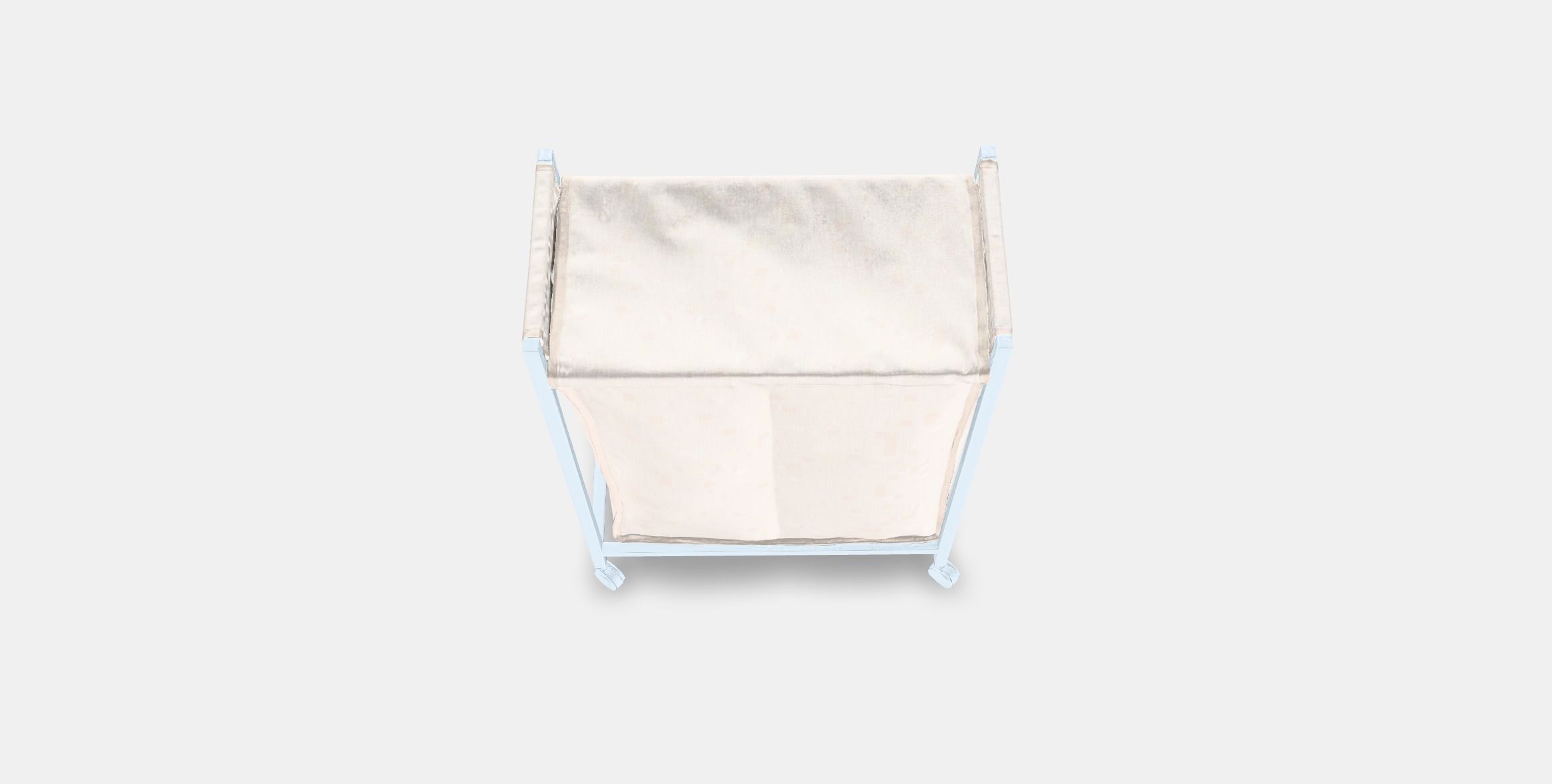 ENHET Laundry bag with castors Low-poly 3D model_2