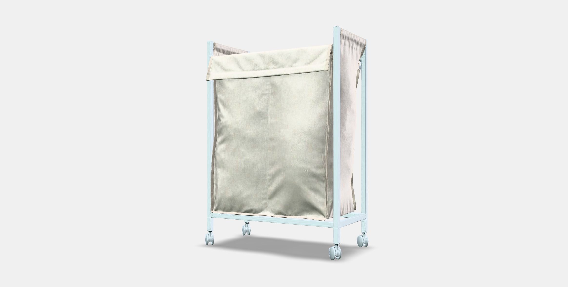 ENHET Laundry bag with castors Low-poly 3D model_12