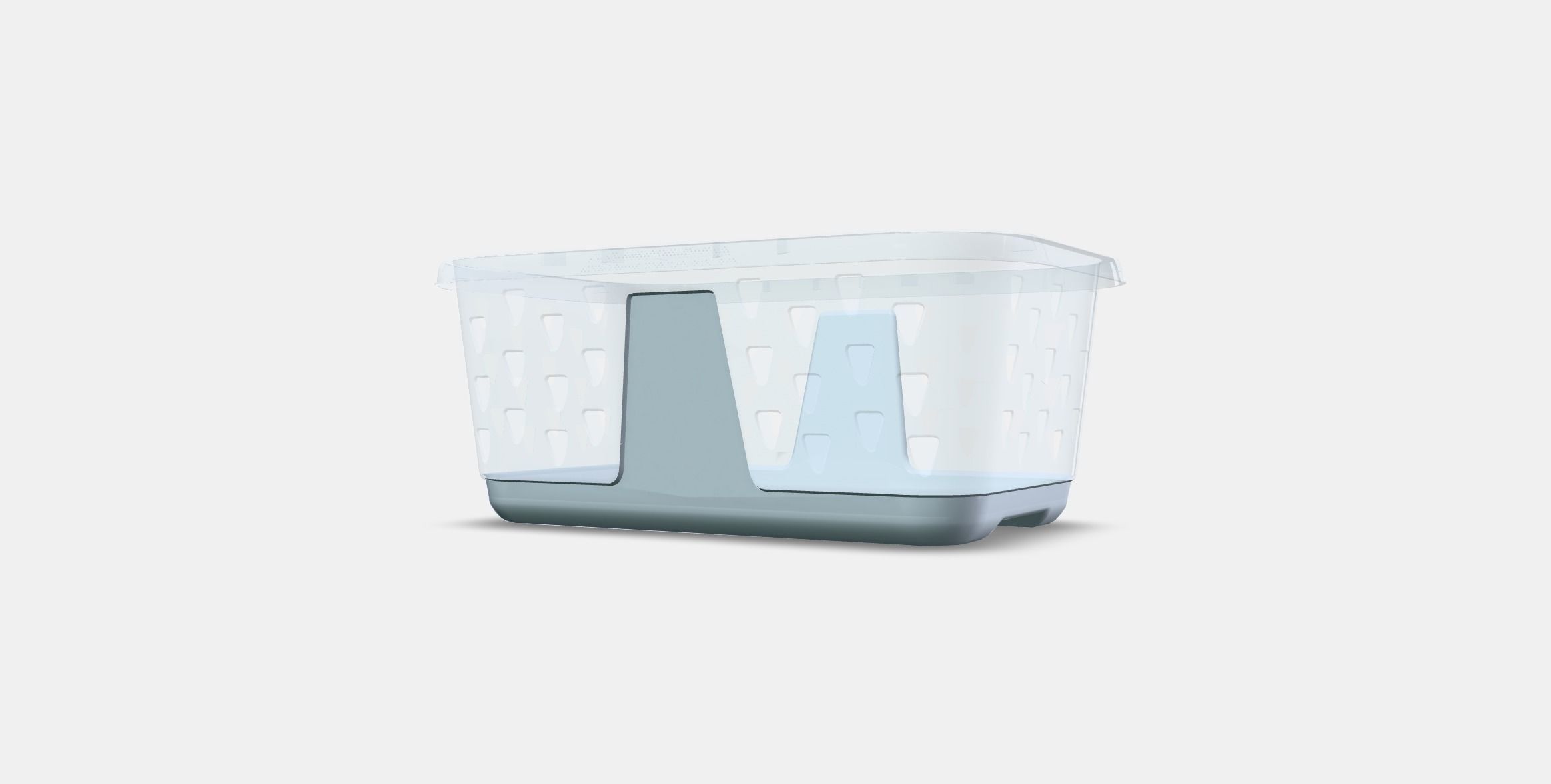 BLASKA Clothesbasket Low-poly 3D model_12