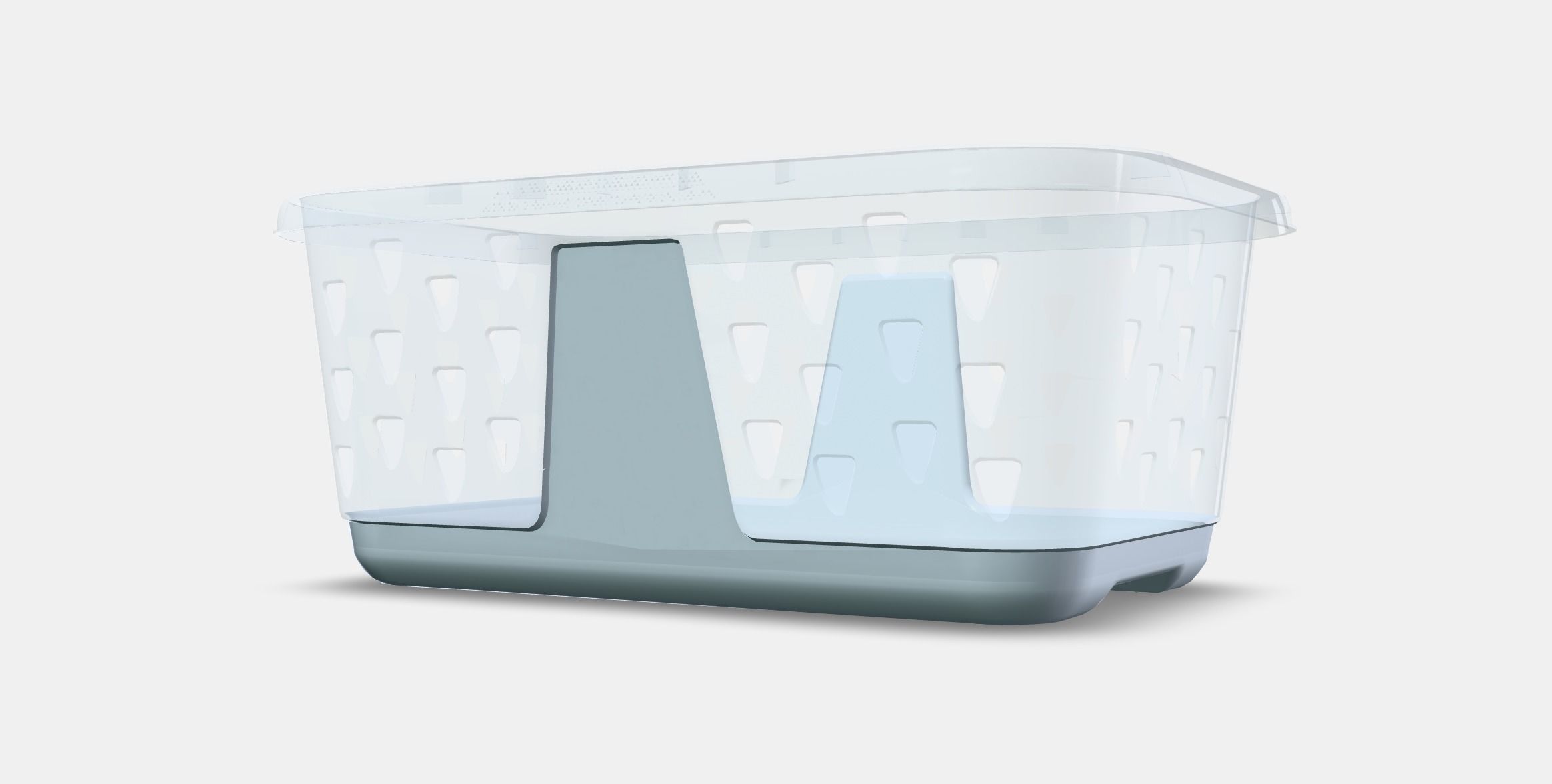 BLASKA Clothesbasket Low-poly 3D model_13