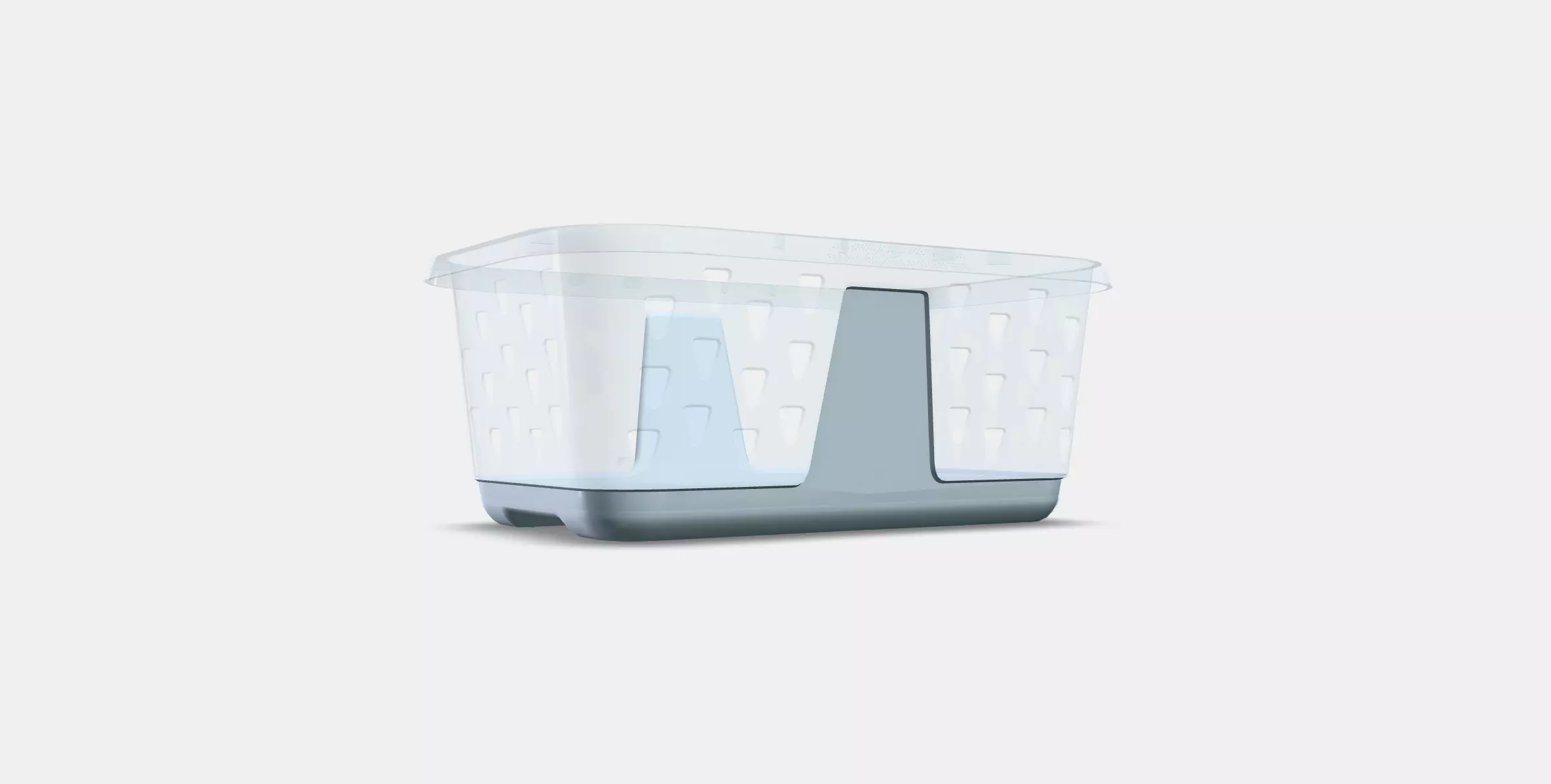 BLASKA Clothesbasket Low-poly 3D model_0