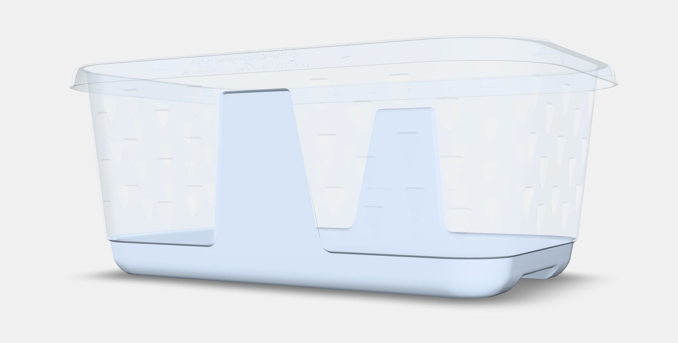 BLASKA Clothesbasket Low-poly 3D model_6