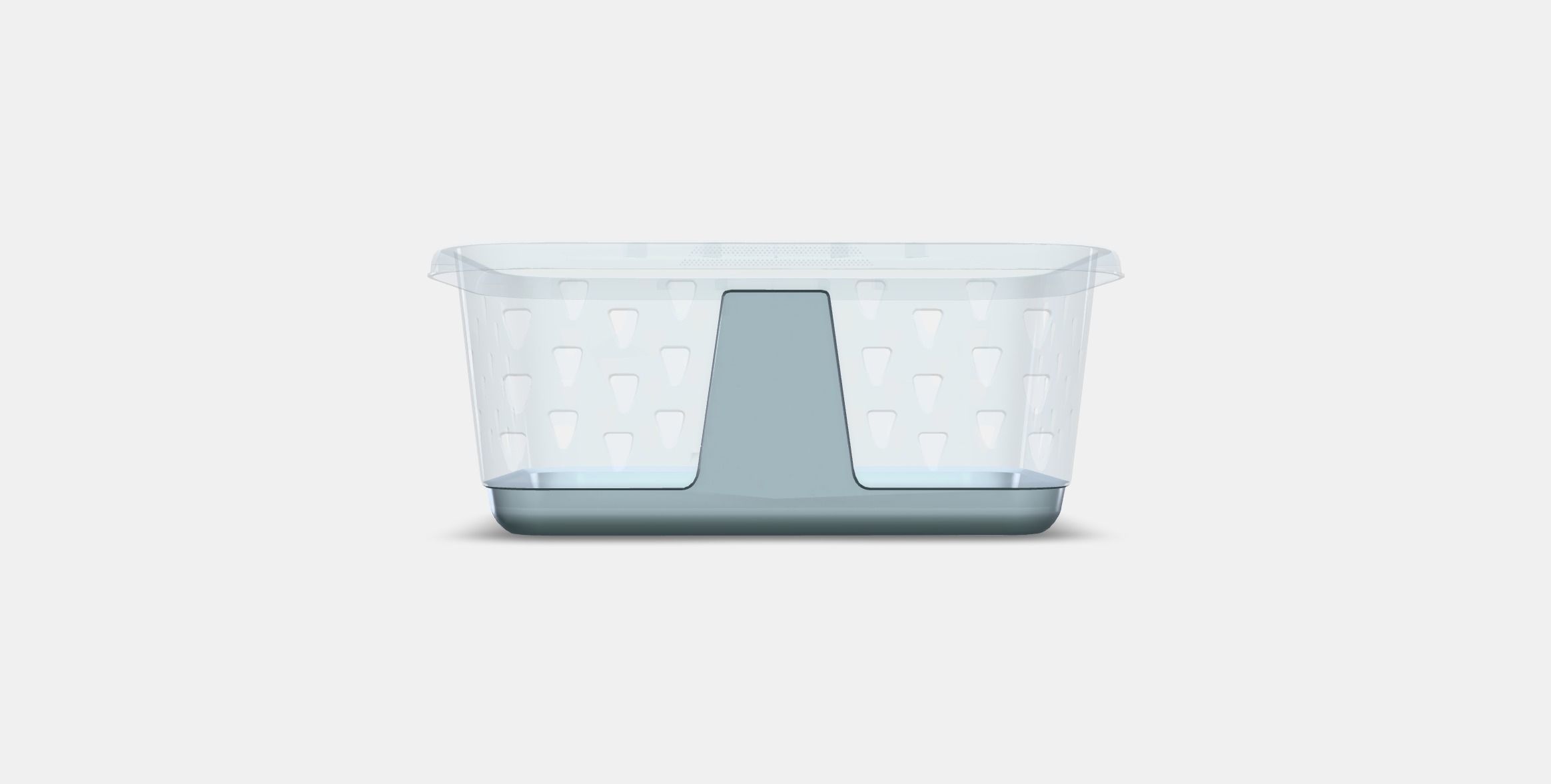 BLASKA Clothesbasket Low-poly 3D model_10