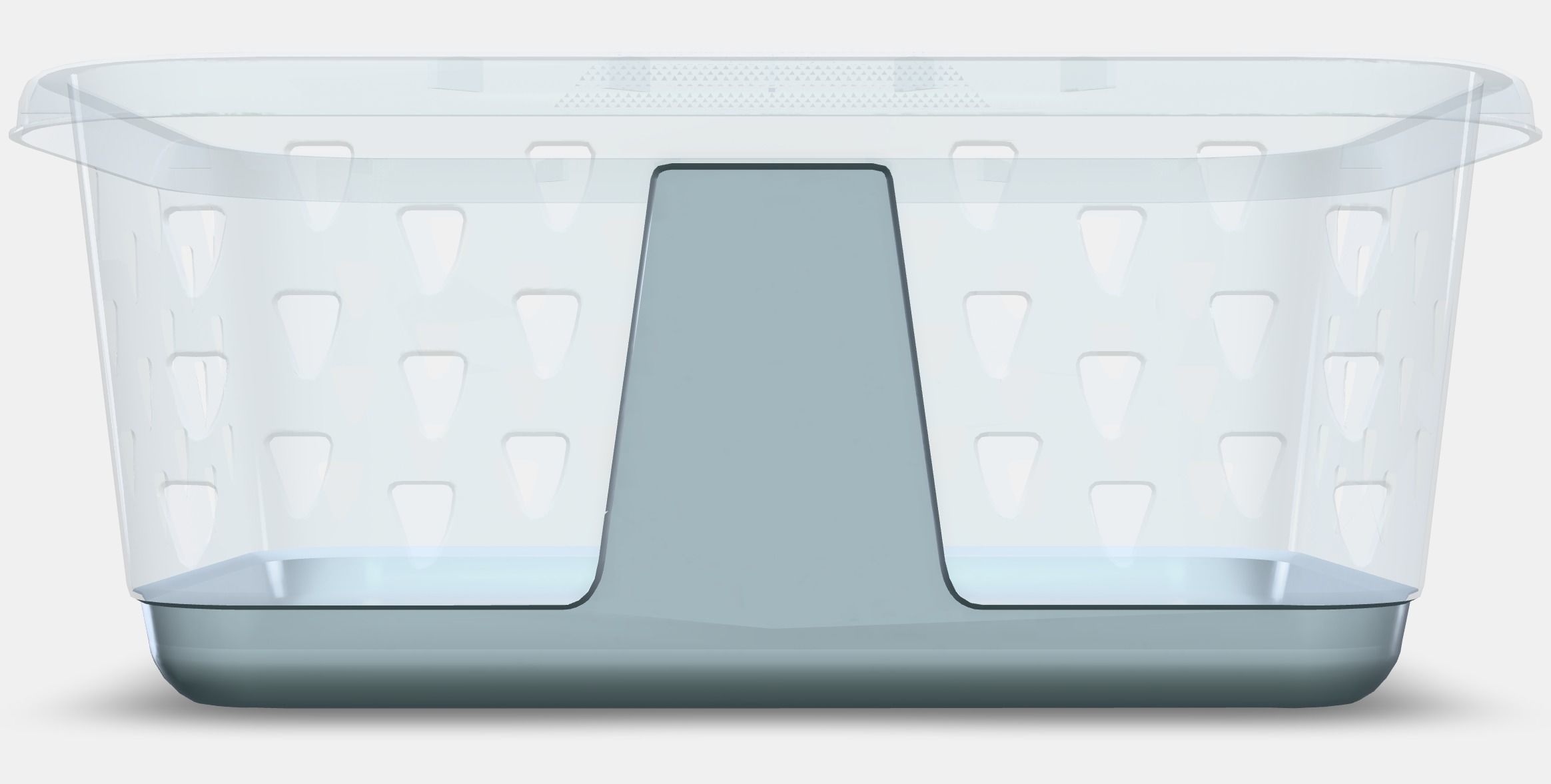 BLASKA Clothesbasket Low-poly 3D model_11