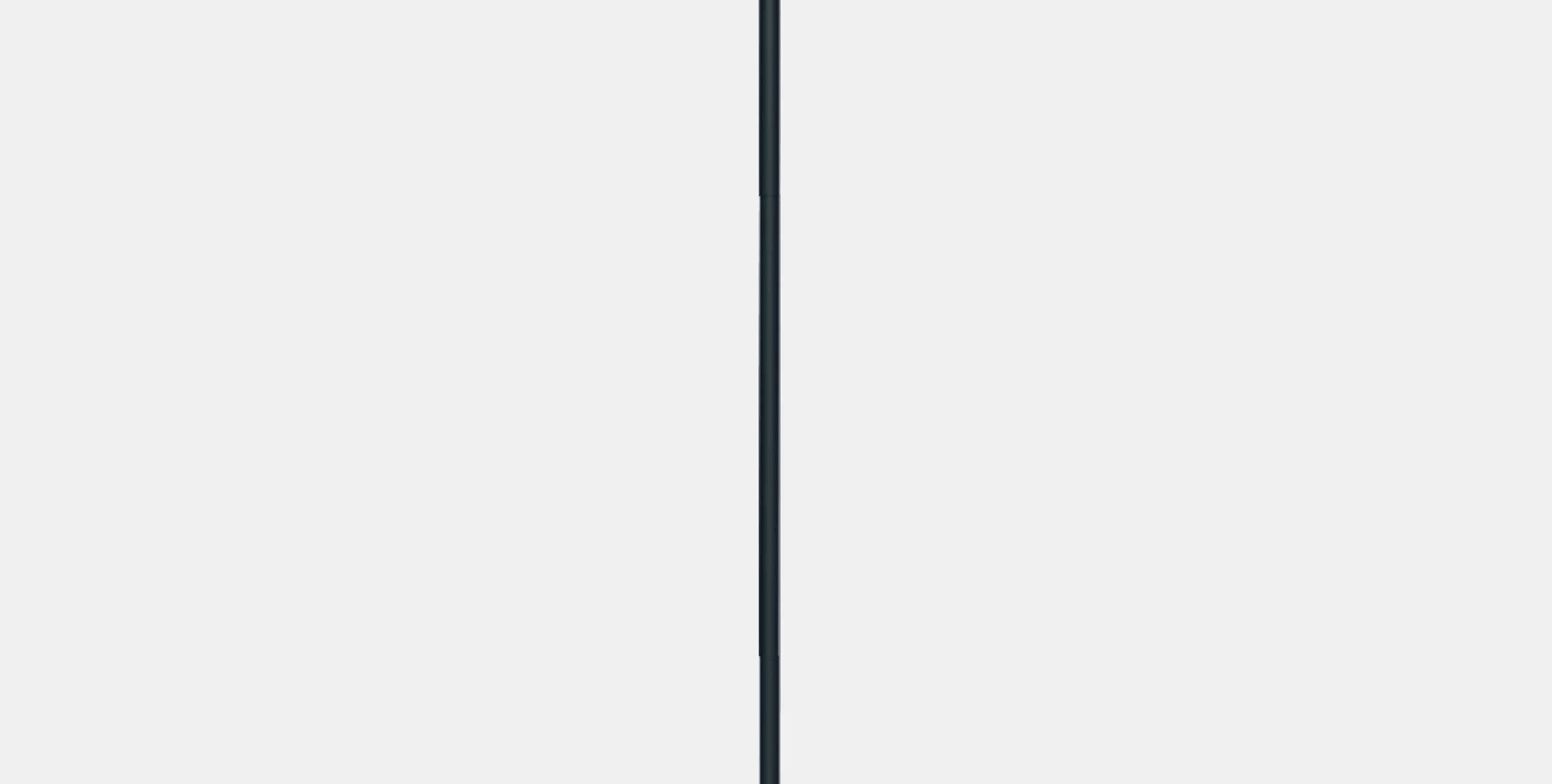 HEKTAR Floor lamp Low-poly 3D model_11