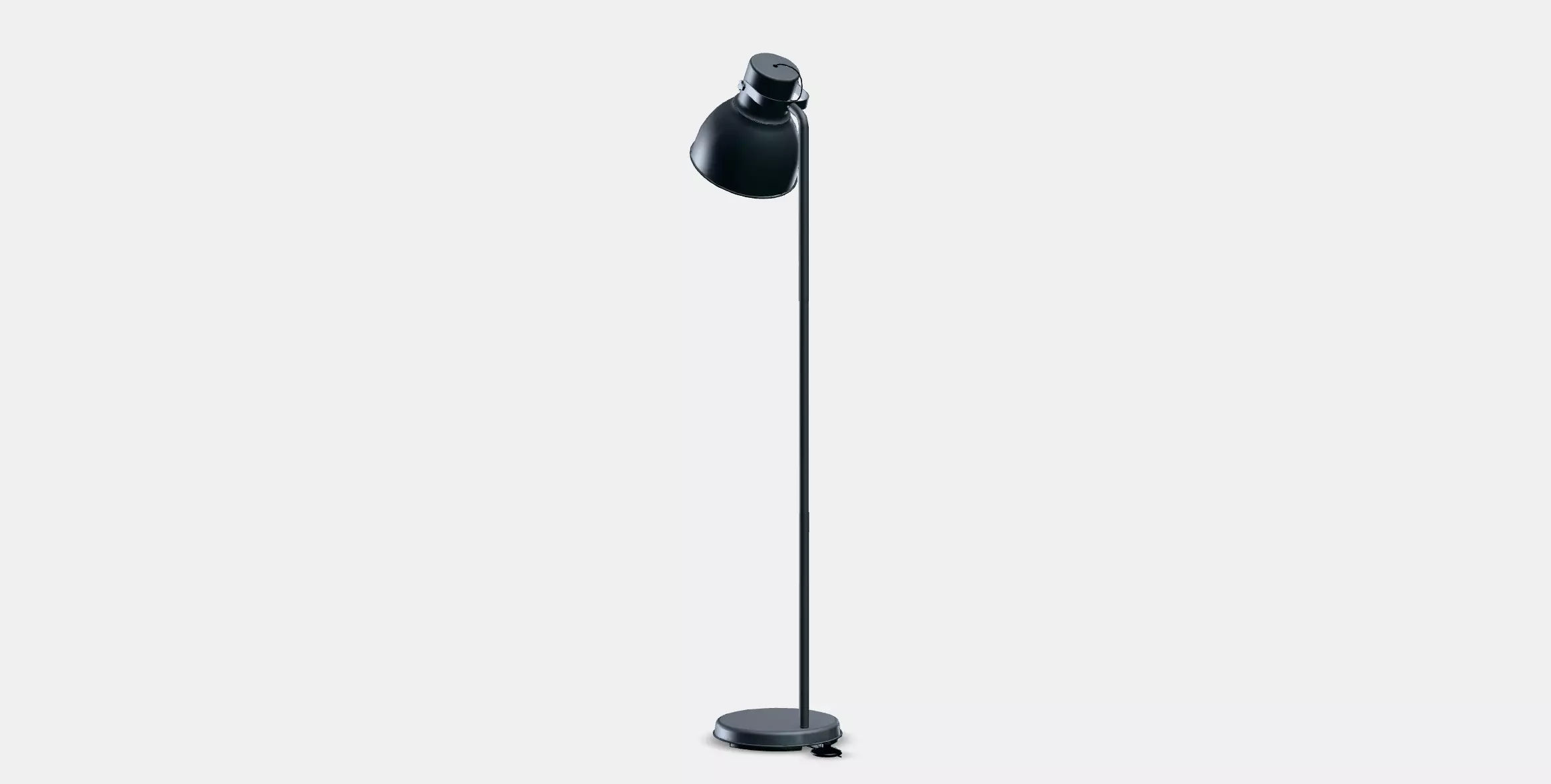 HEKTAR Floor lamp Low-poly 3D model_0