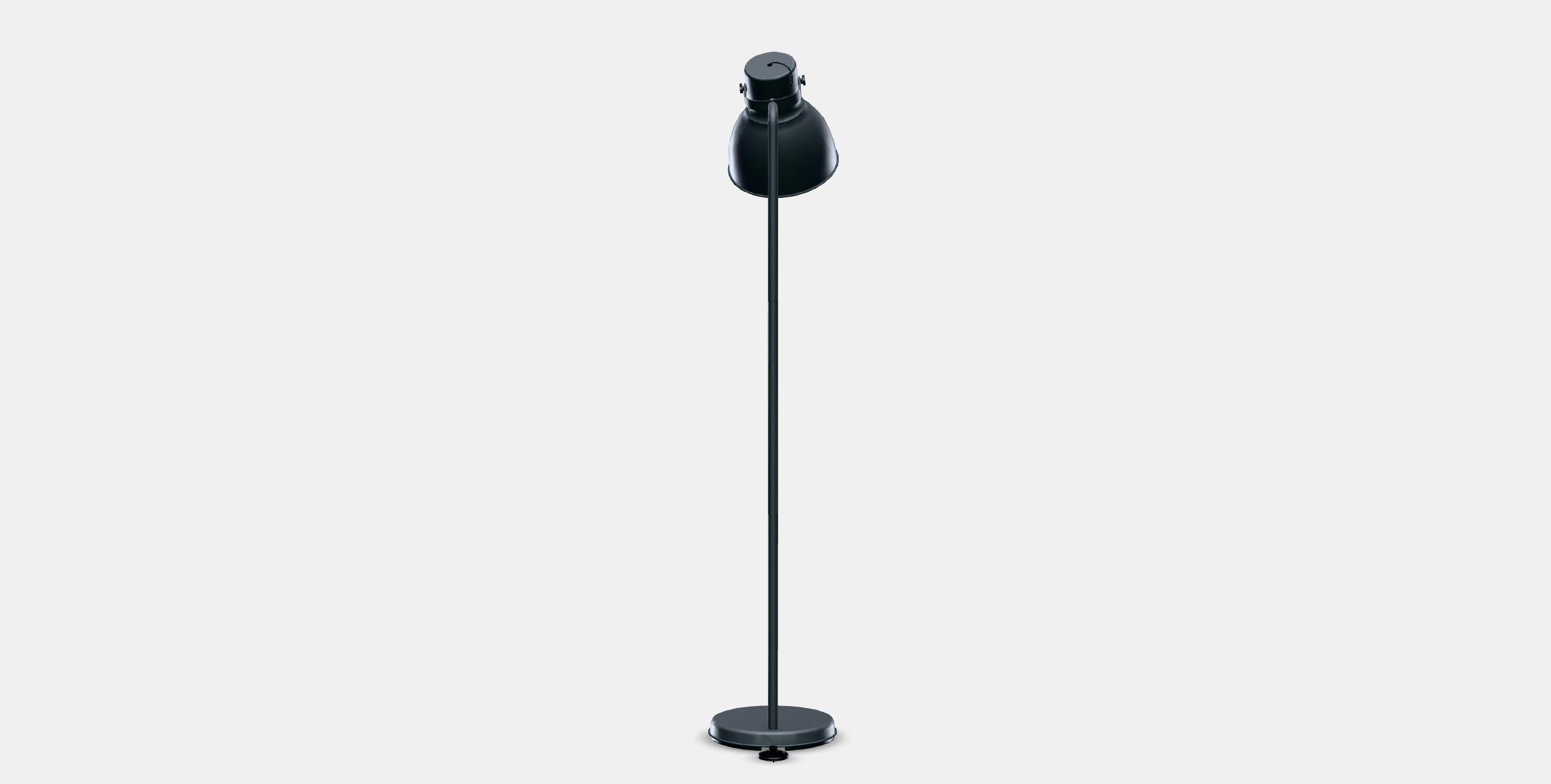 HEKTAR Floor lamp Low-poly 3D model_10