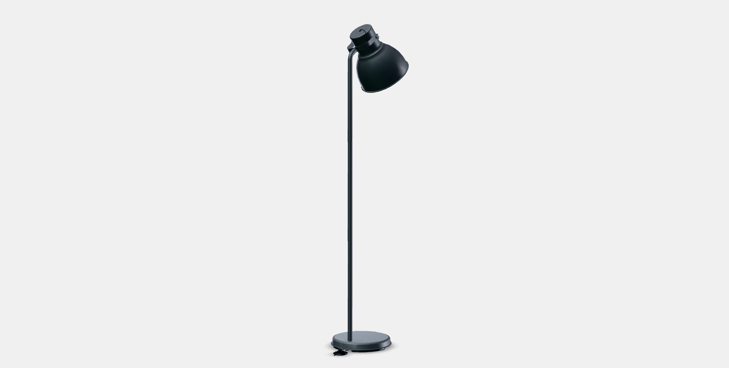 HEKTAR Floor lamp Low-poly 3D model_12