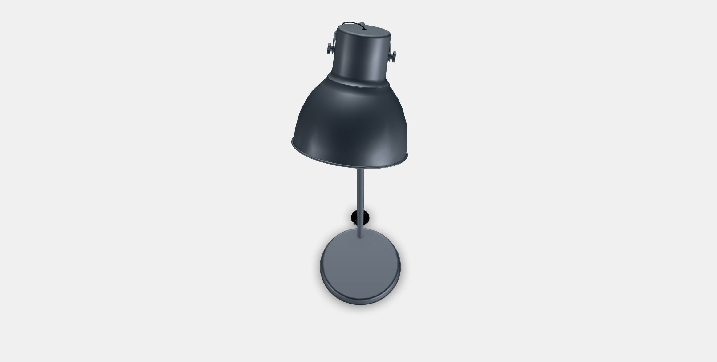 HEKTAR Floor lamp Low-poly 3D model_4