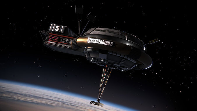 Thunderbird 5 3D model
