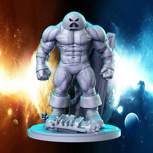 Juggernaut Marvel Super Hero 32mm Pre-supported 3D print model