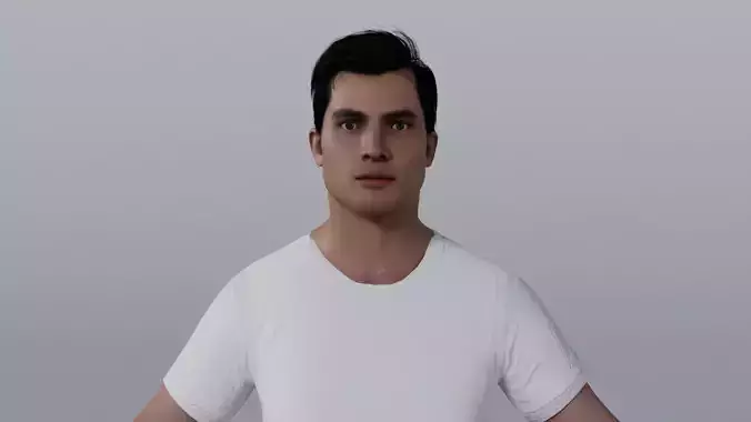 Joe Realistic Casual Male