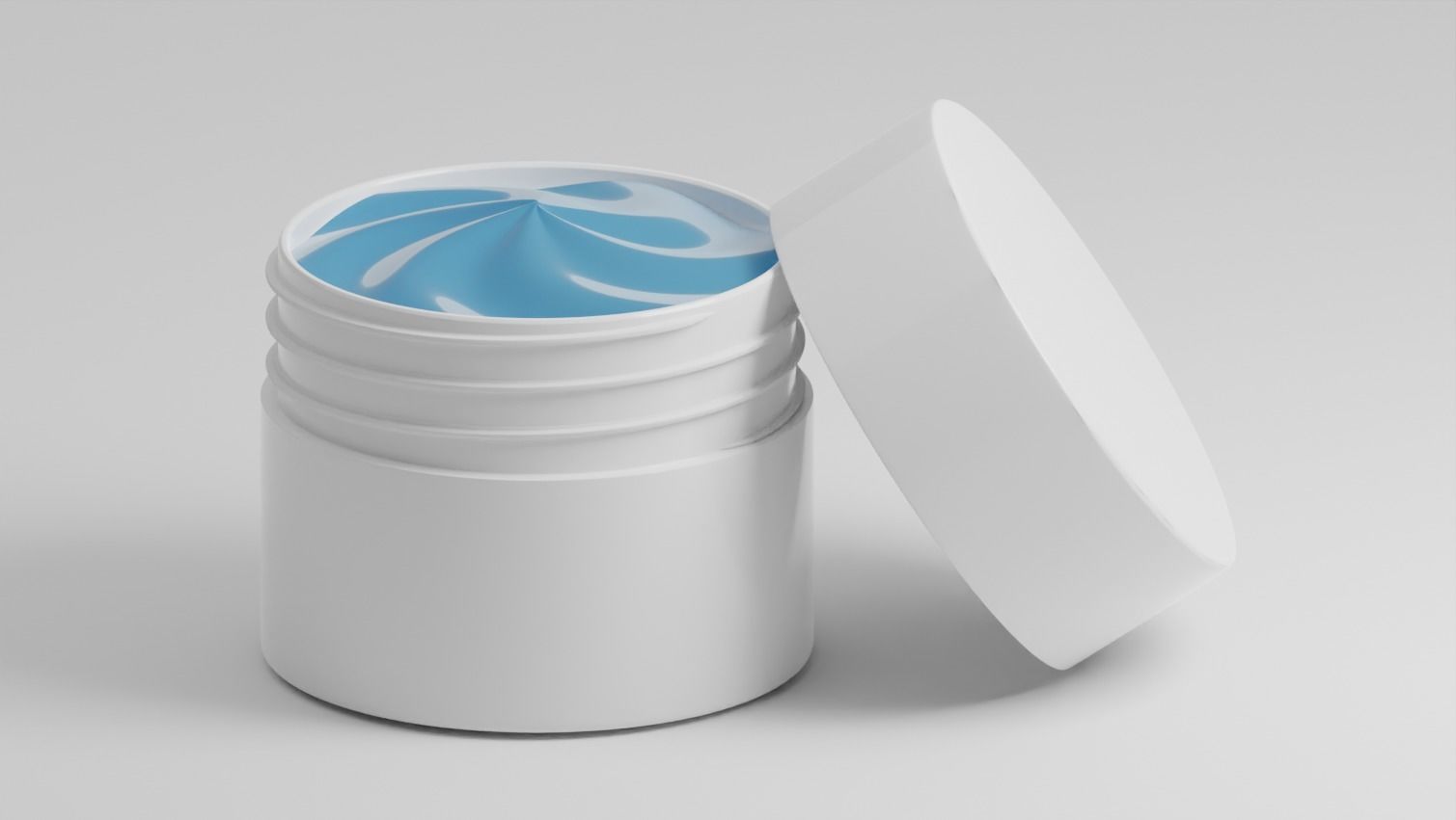 Mock Up Jar Shape 3D model_3
