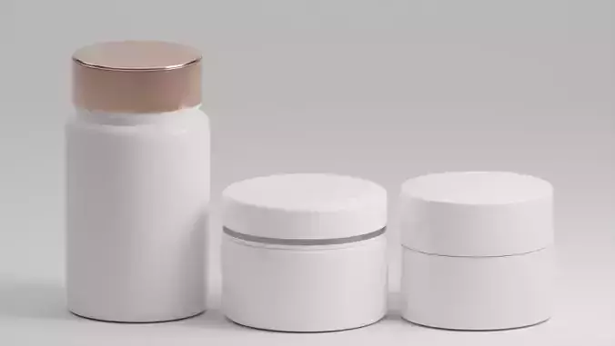 Mock Up Jar Shape