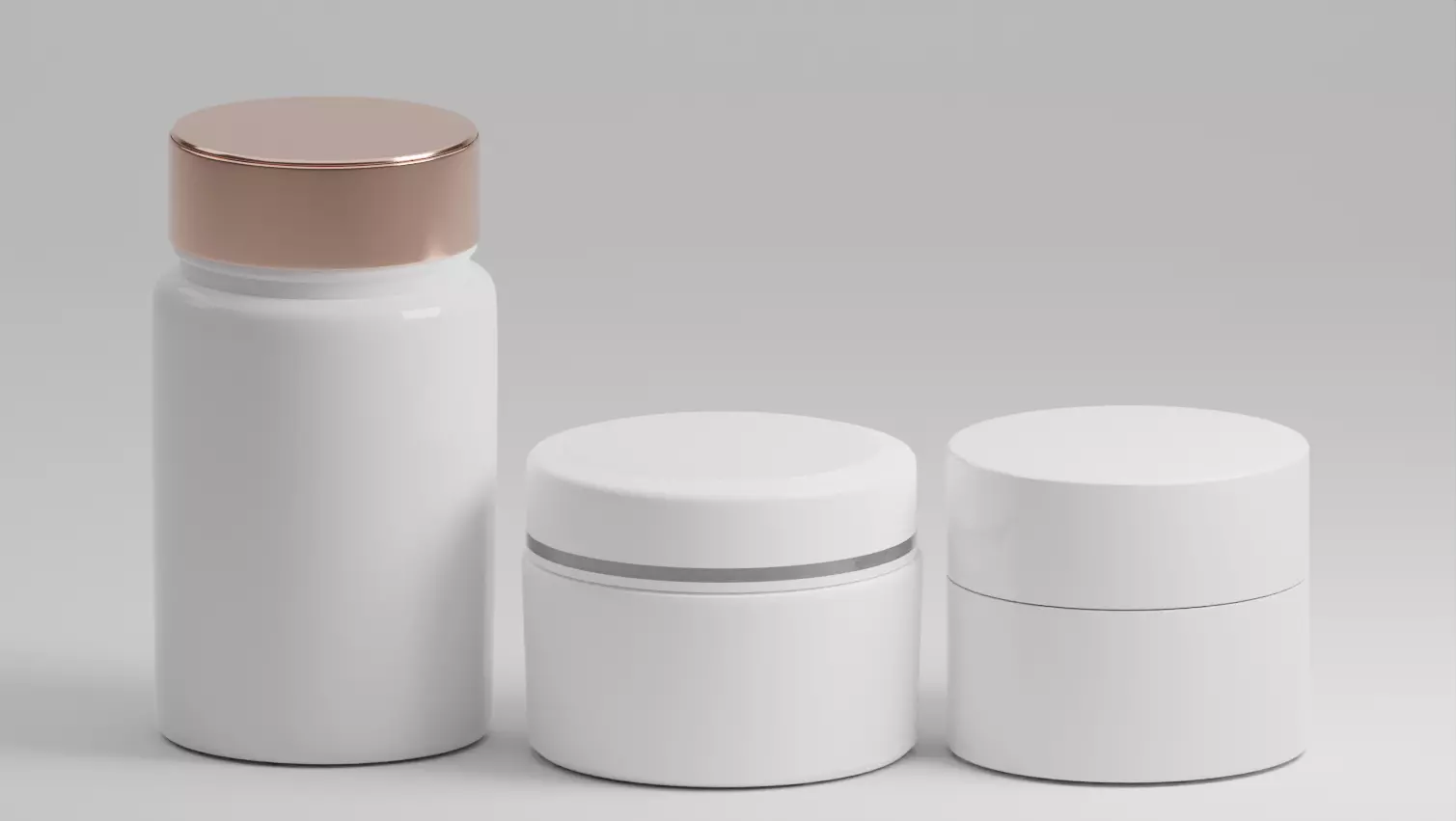 Mock Up Jar Shape 3D model_0