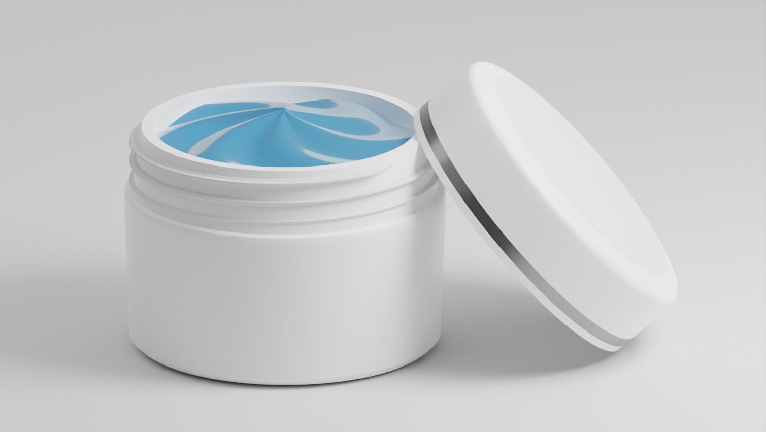 Mock Up Jar Shape 3D model_2
