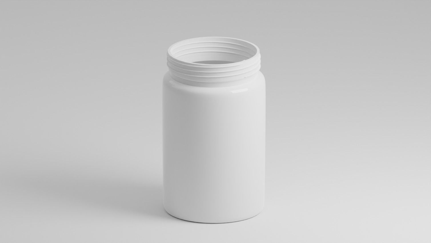 Mock Up Jar Shape 3D model_4