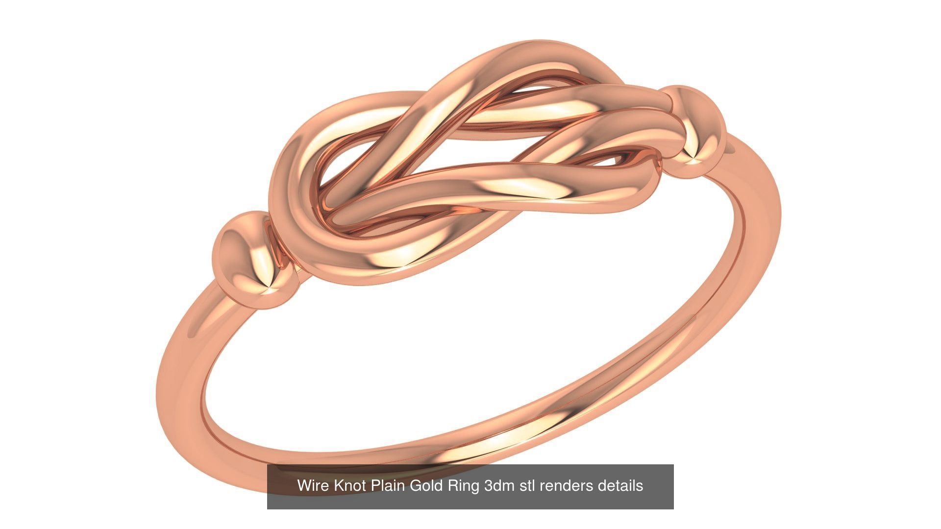 118 Plain Gold Band Ring 3dm stl renders details  3D Model Collection_83