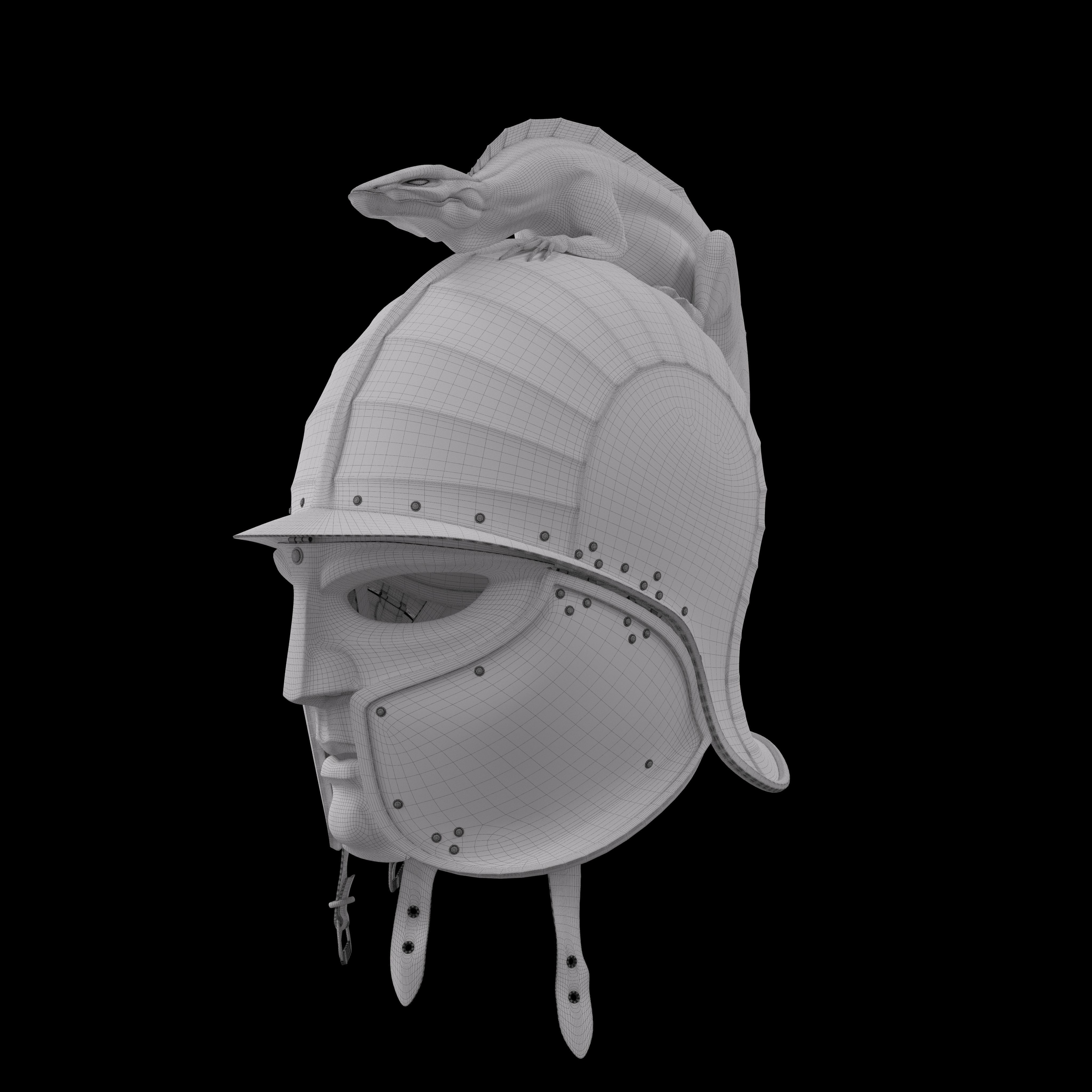 Dragons Helm of Dor Lomin 3D model_25
