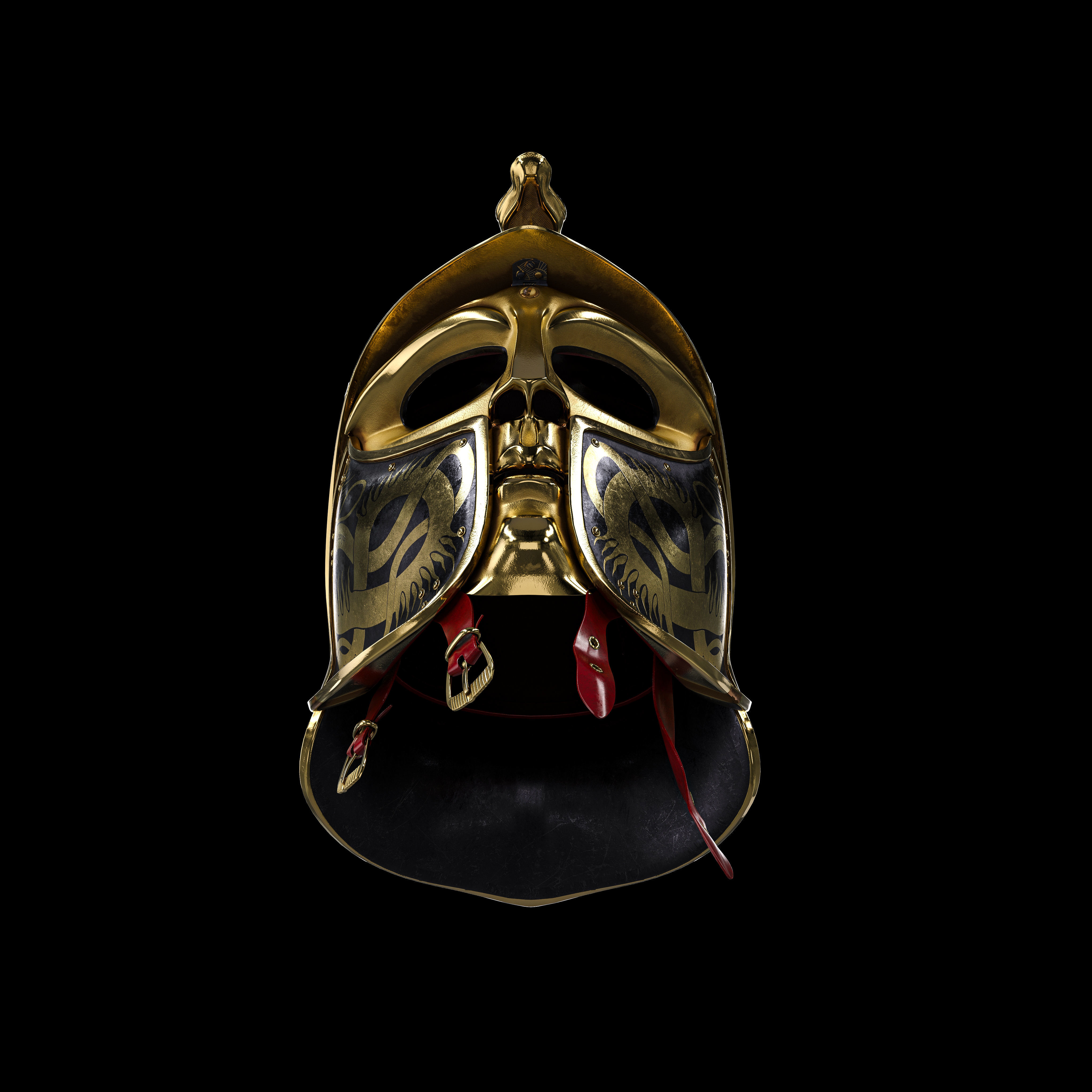 Dragons Helm of Dor Lomin 3D model_12
