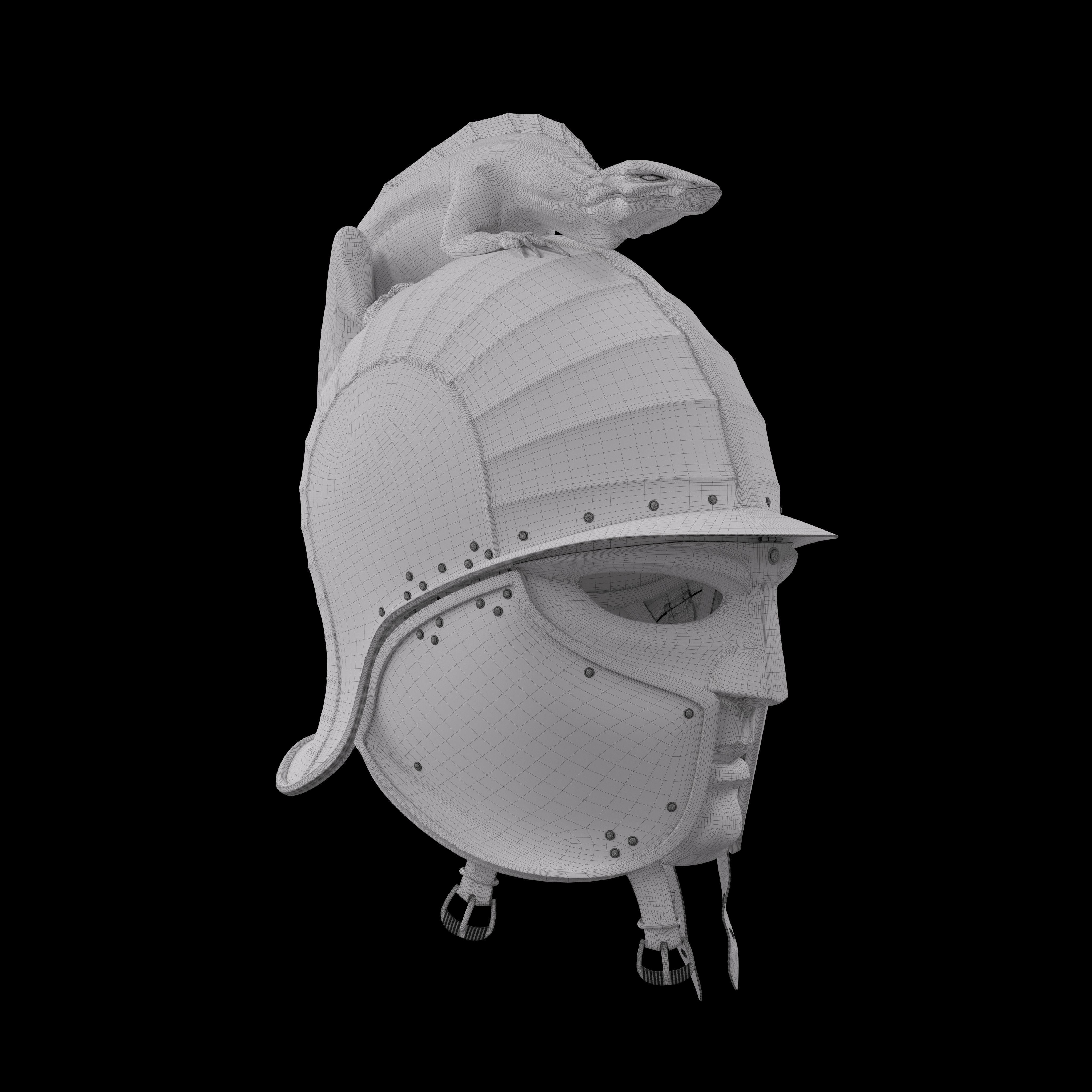 Dragons Helm of Dor Lomin 3D model_27