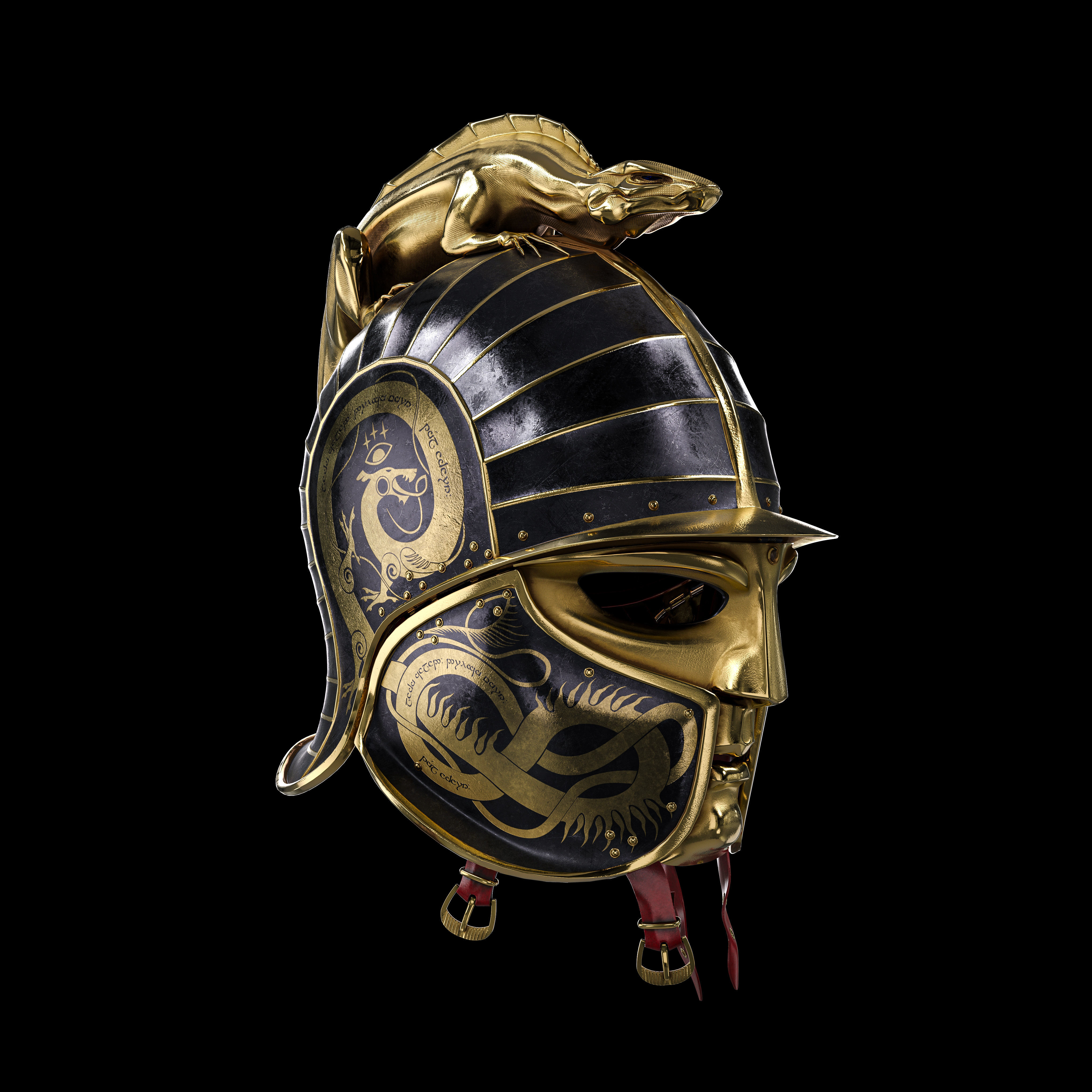 Dragons Helm of Dor Lomin 3D model_26