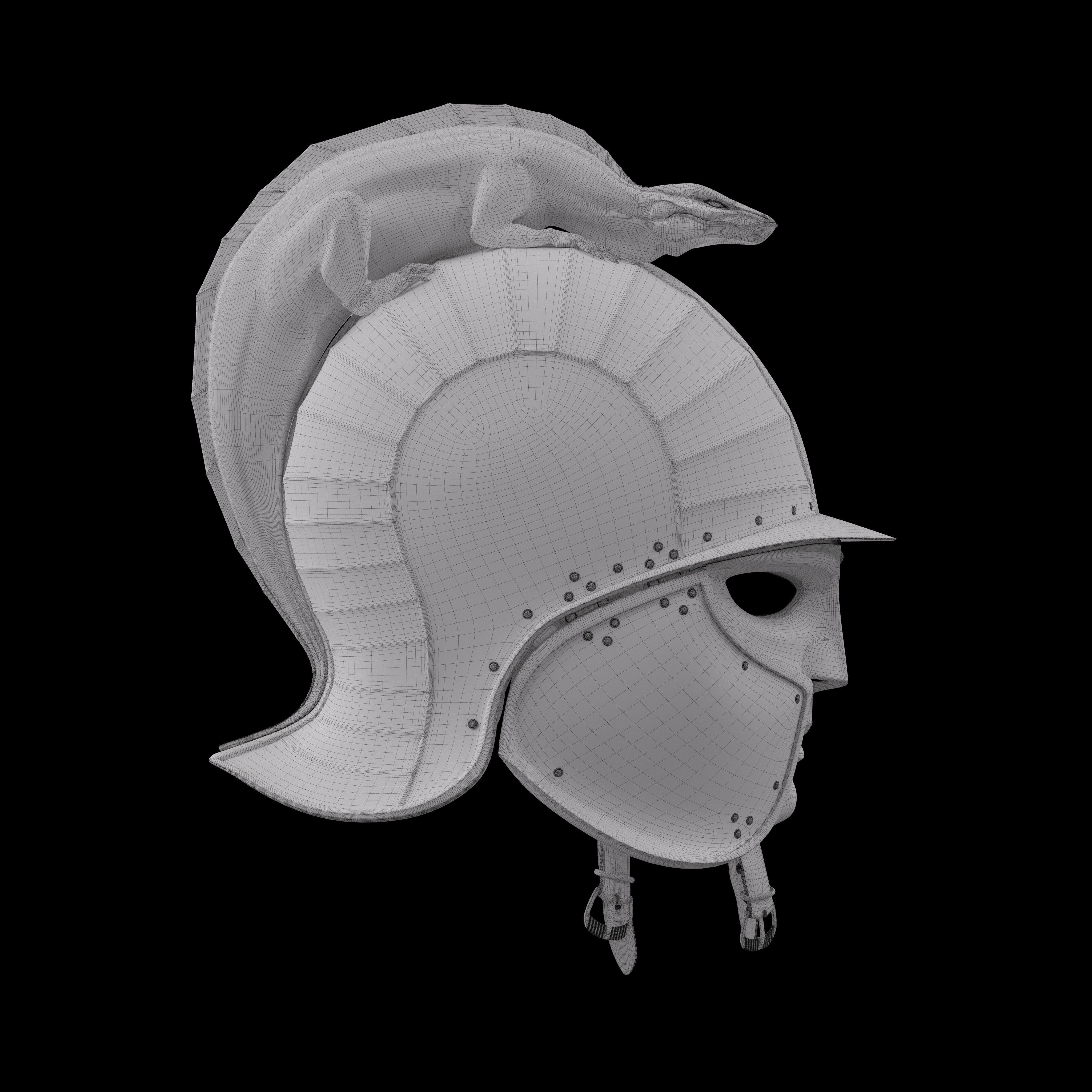Dragons Helm of Dor Lomin 3D model_29