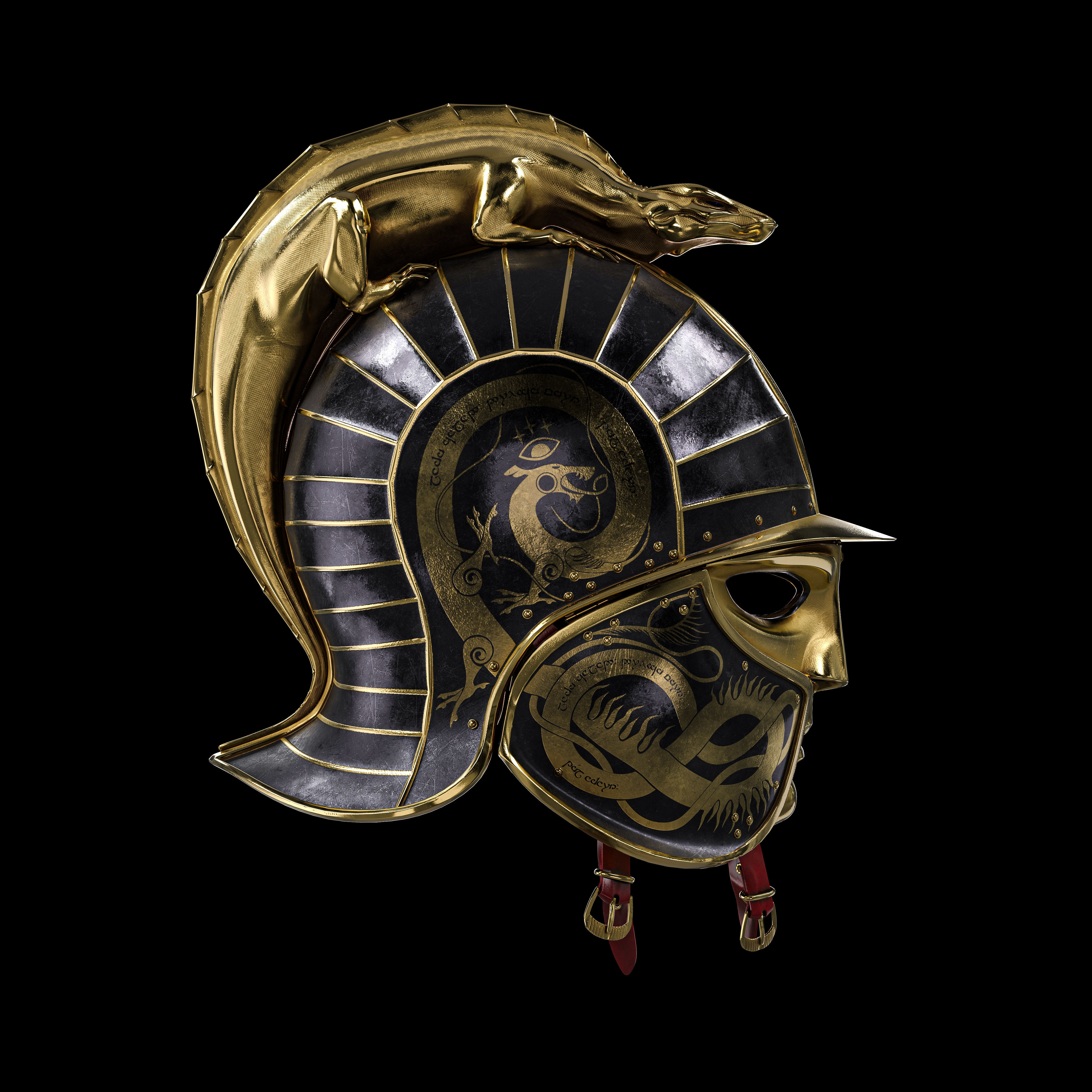 Dragons Helm of Dor Lomin 3D model_28