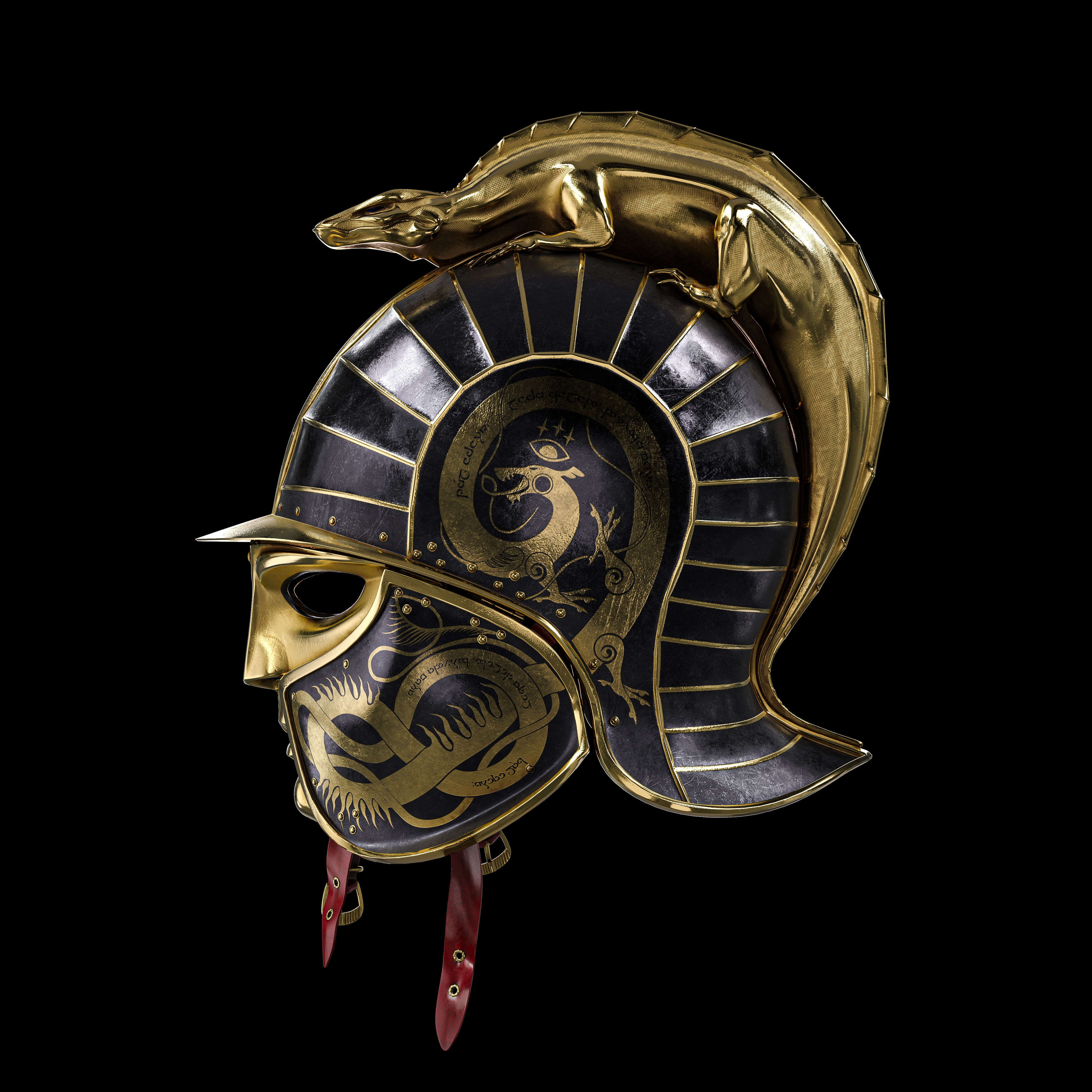 Dragons Helm of Dor Lomin 3D model_22