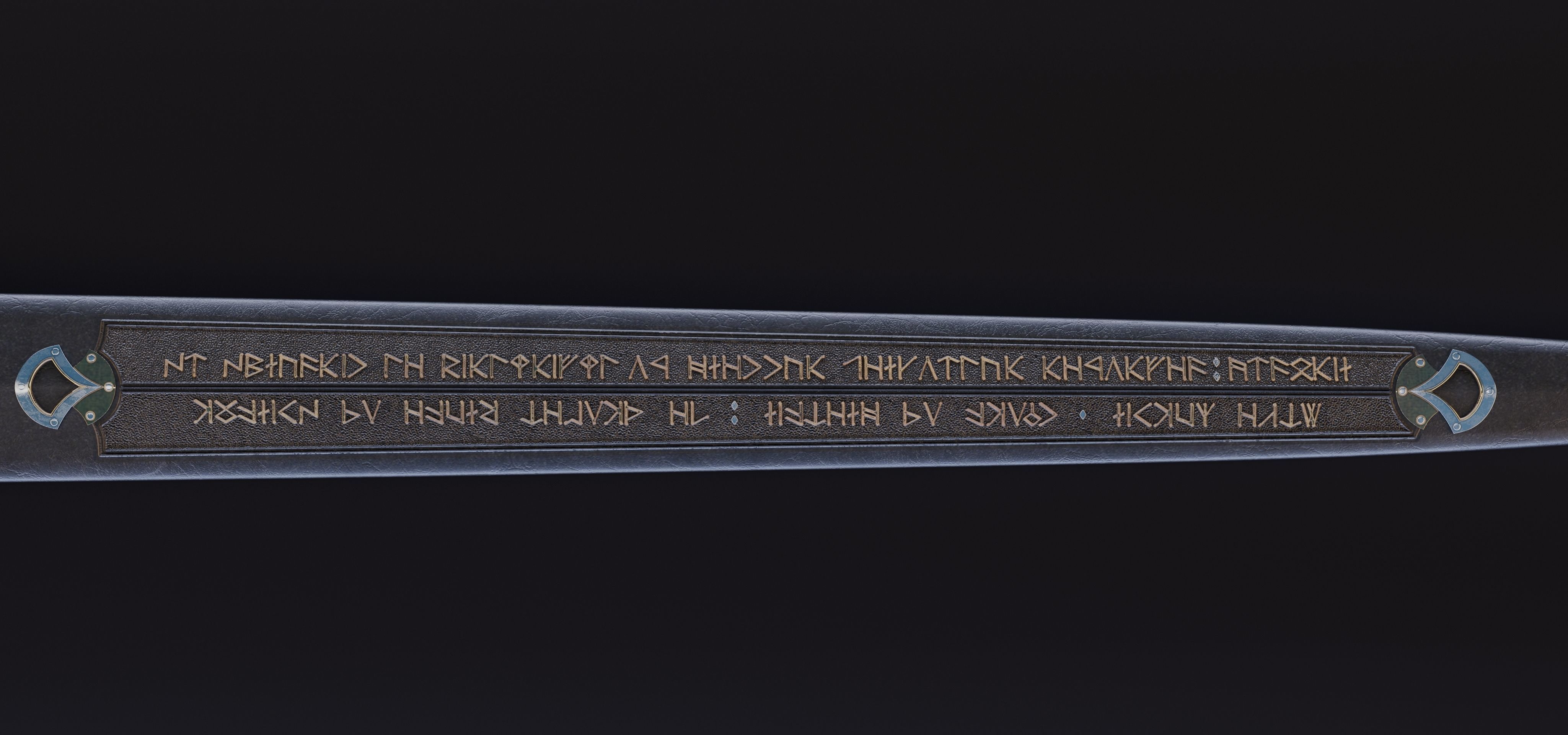 Sword of the noble Numenorian 3D model_26