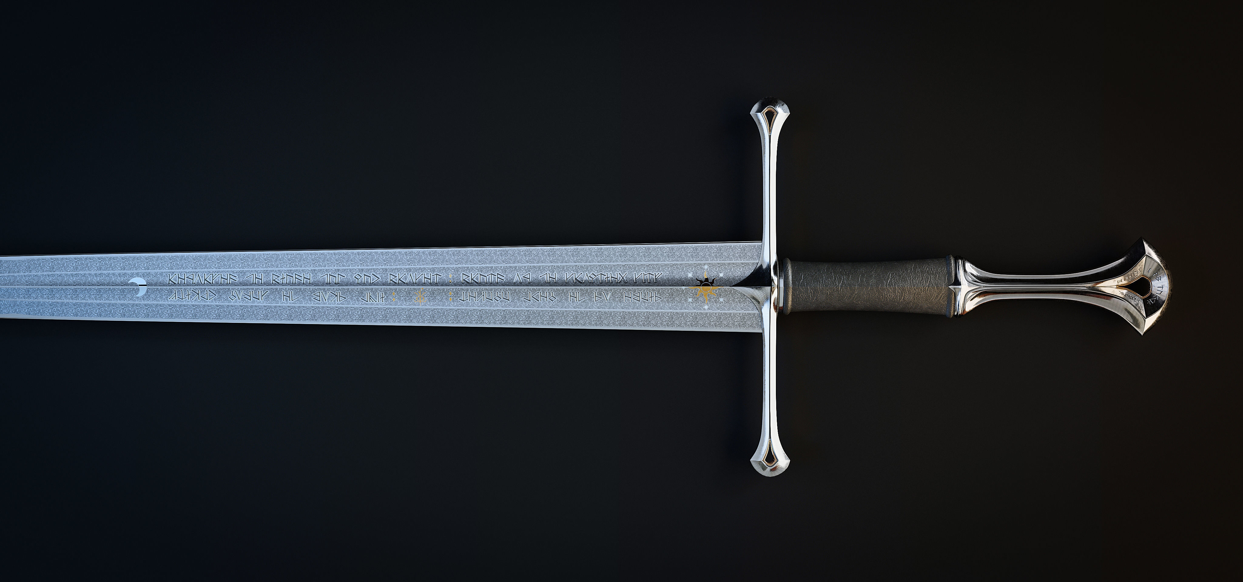 Sword of the noble Numenorian 3D model_8