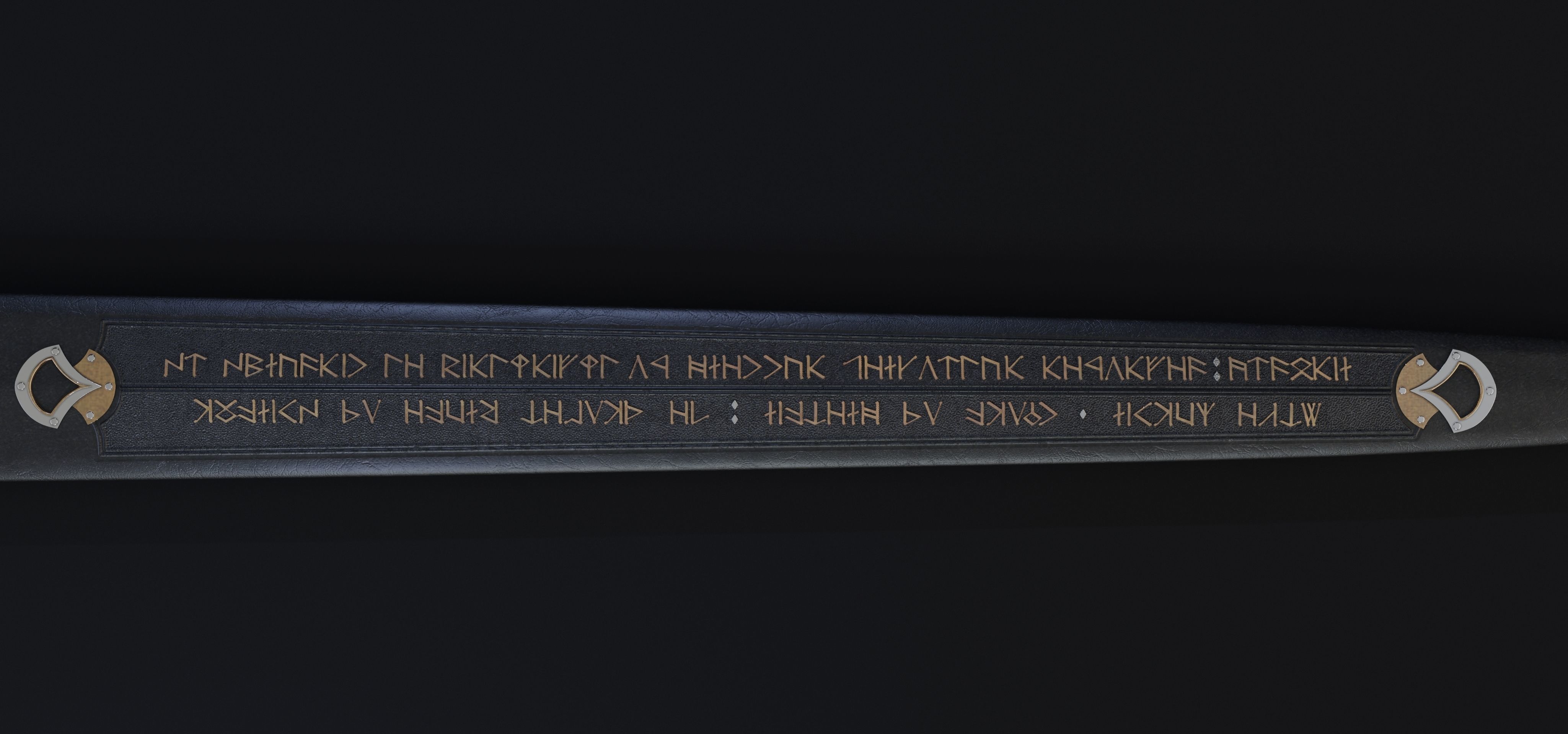 Sword of the noble Numenorian 3D model_25