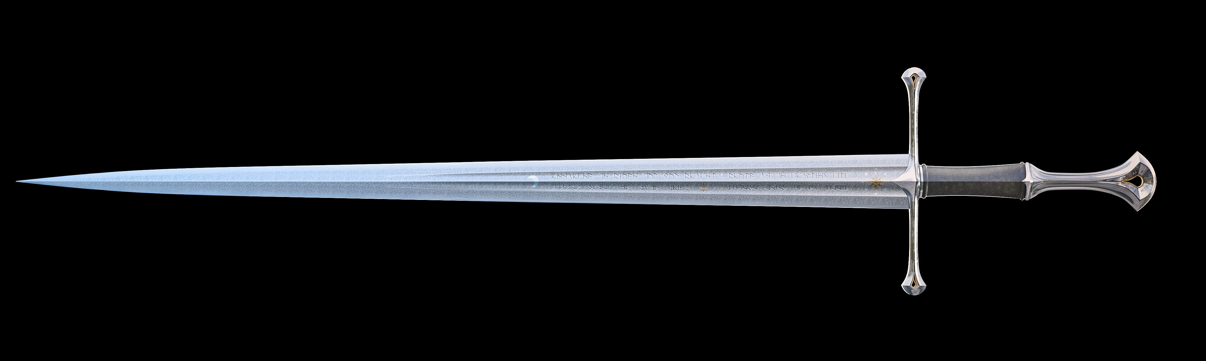 Sword of the noble Numenorian 3D model_4