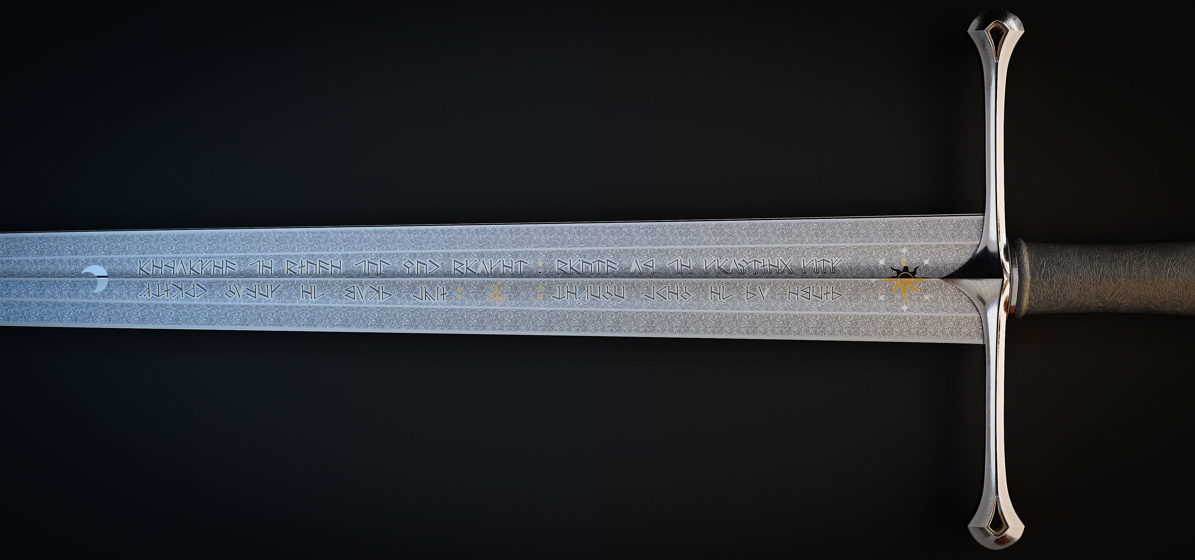 Sword of the noble Numenorian 3D model_7