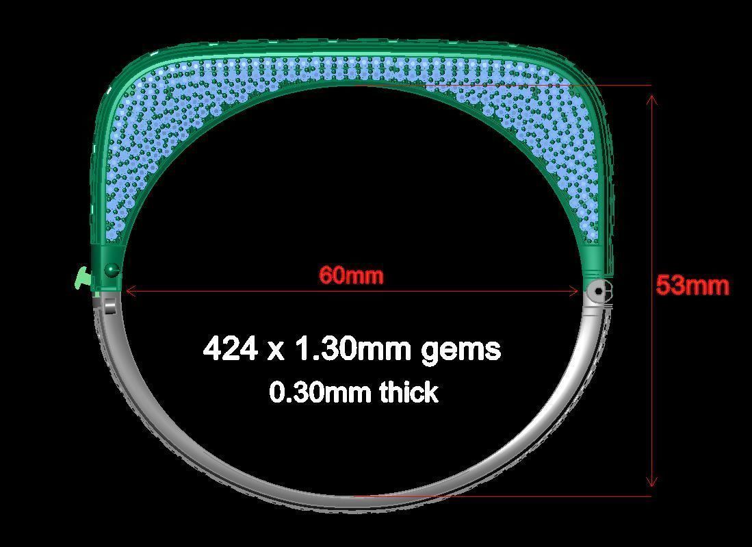 fusion bracelet 3D print model_4