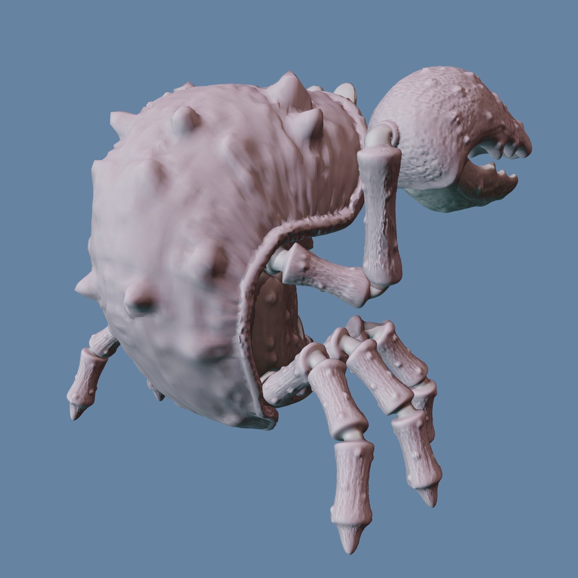 STL METAL SLUG CRAB - HUGE KONG CRABS - OHUMEIN CONGA 3D print model_5