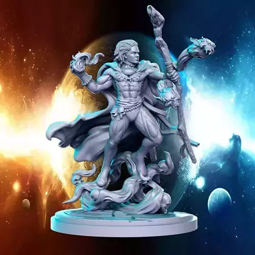 Dr Voodoo Marvel Super Hero 32mm Pre-supported