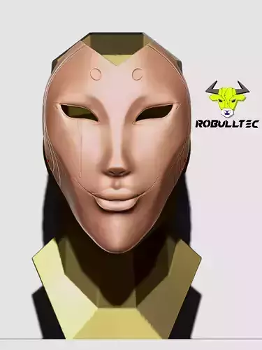Licht Bach Mask 3D print model