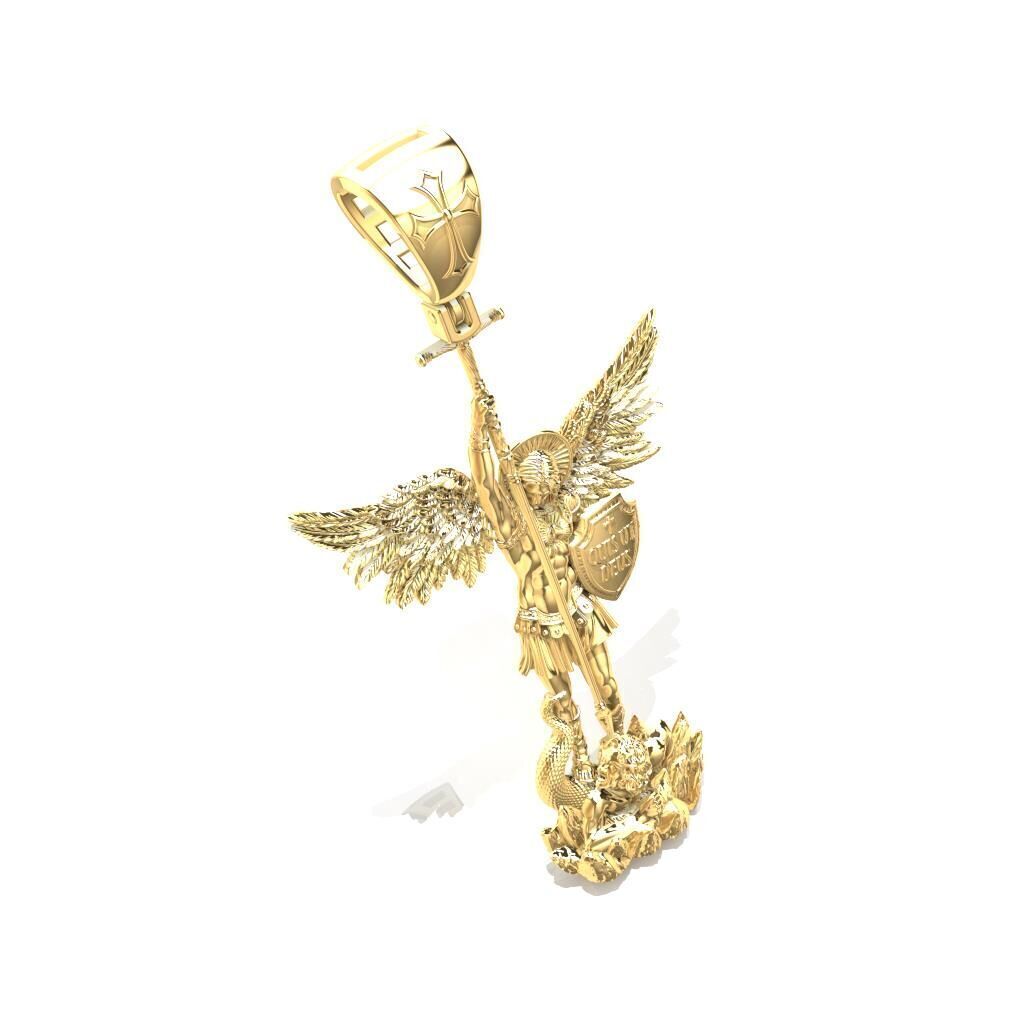 Arcangel San Gabriel 3D print model_4