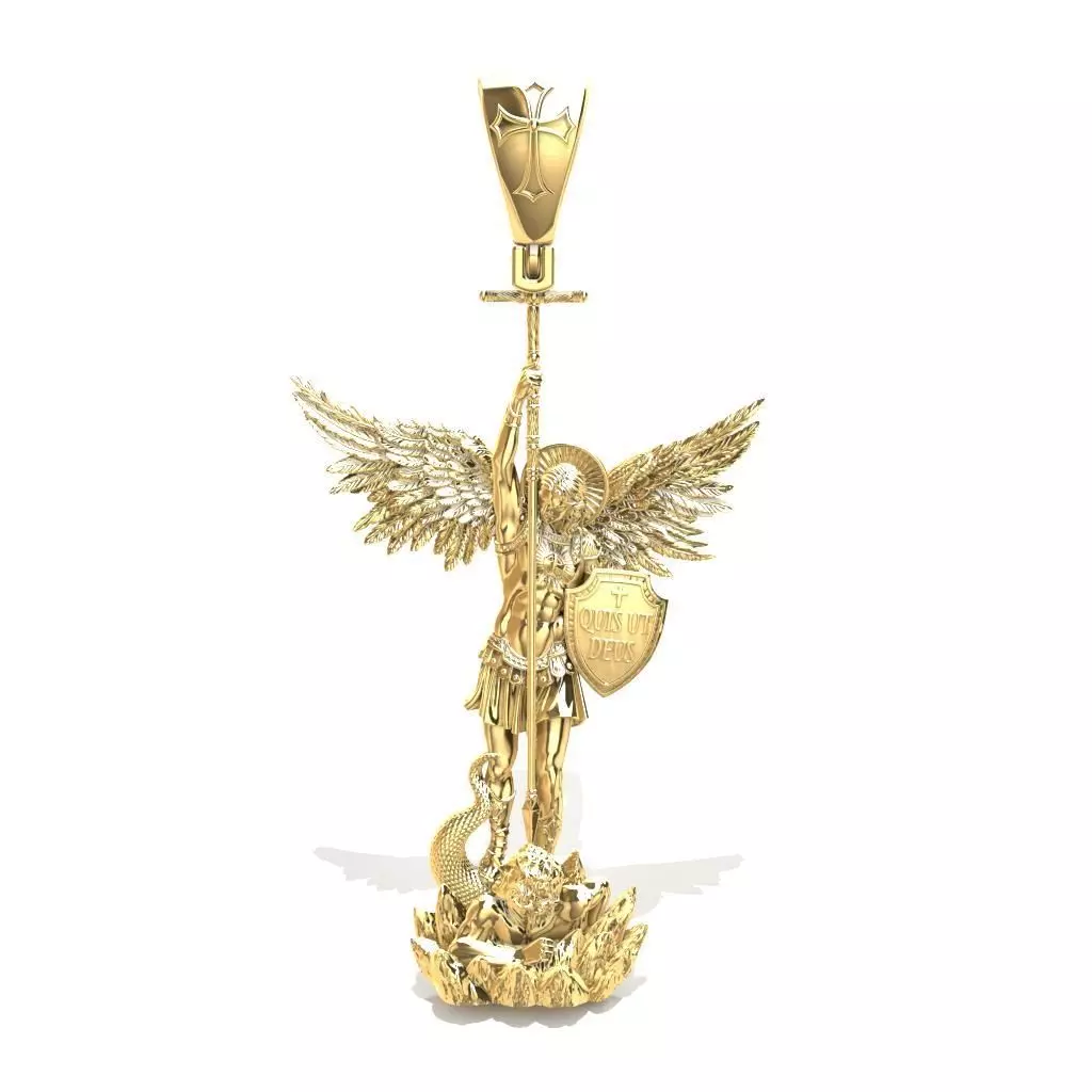 Arcangel San Gabriel 3D print model_0