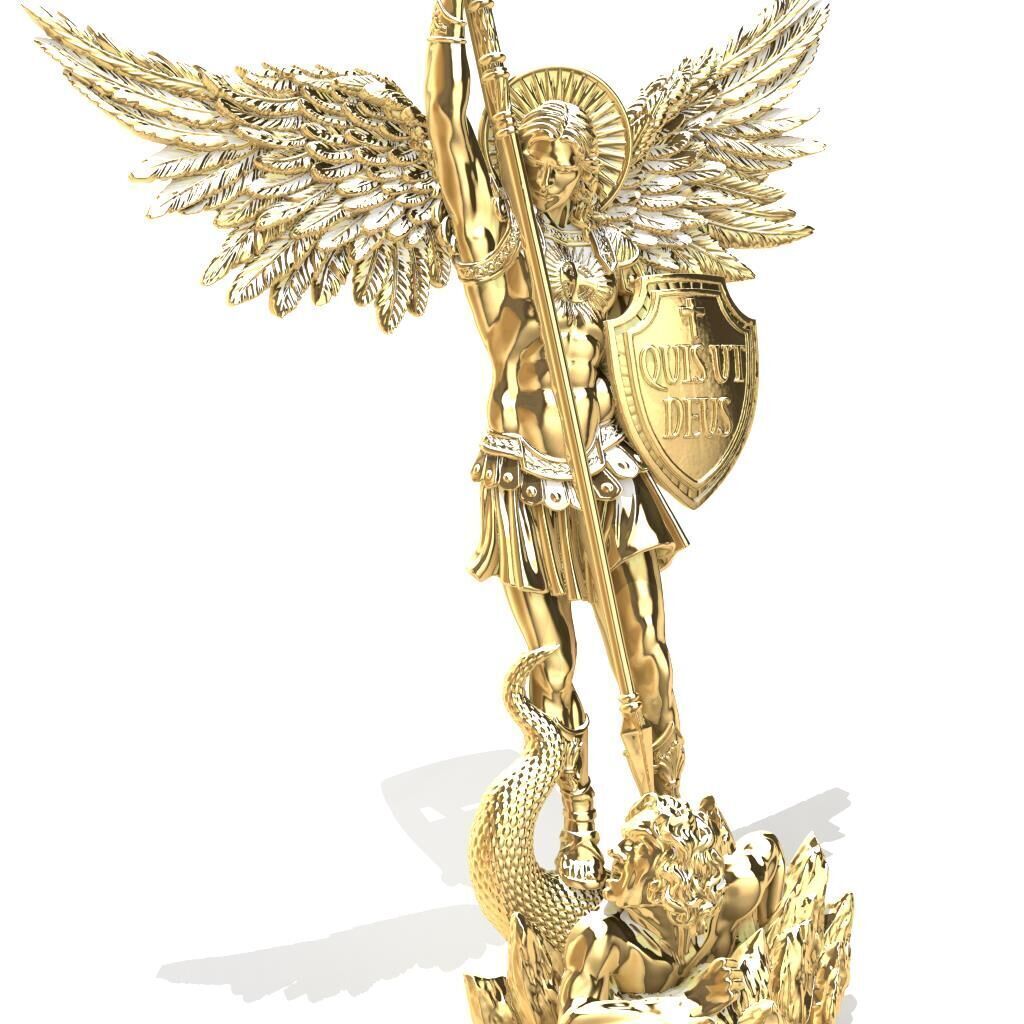 Arcangel San Gabriel 3D print model_3