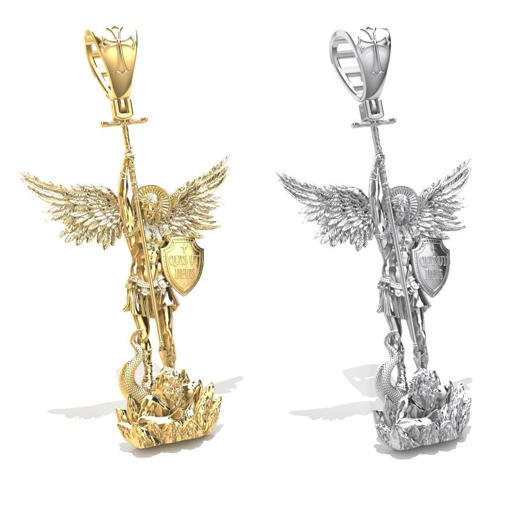 Arcangel San Gabriel 3D print model_1