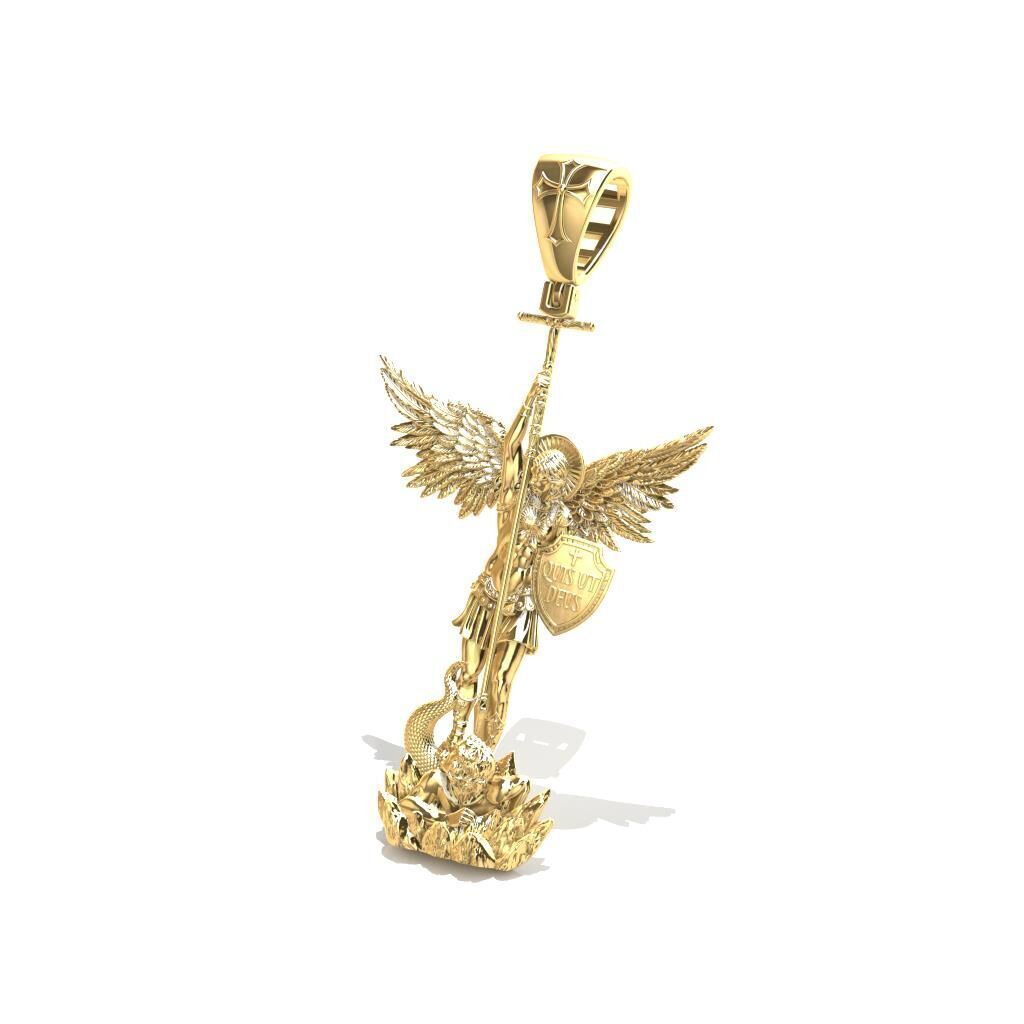 Arcangel San Gabriel 3D print model_2