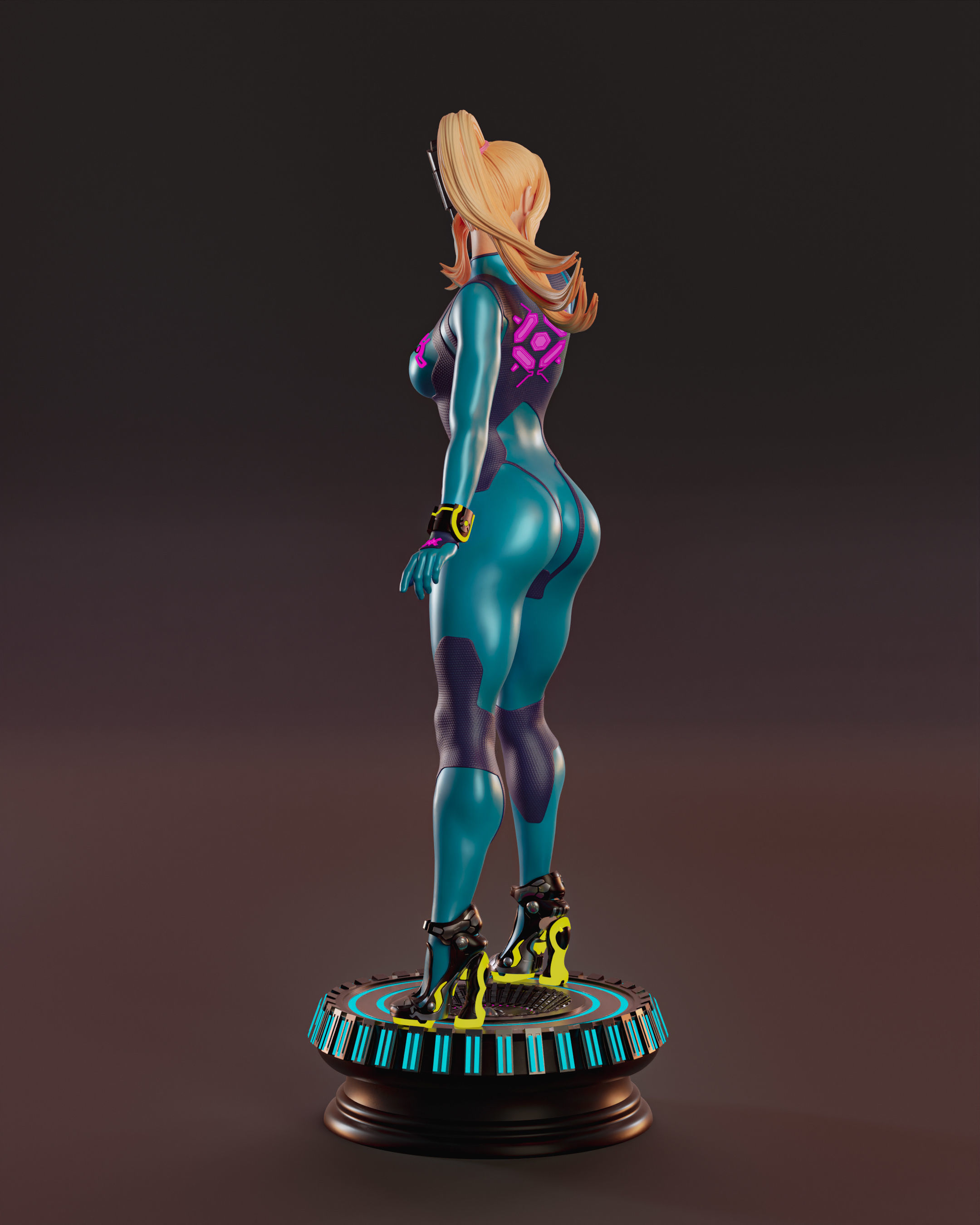 Samus Aran 3D print model_7