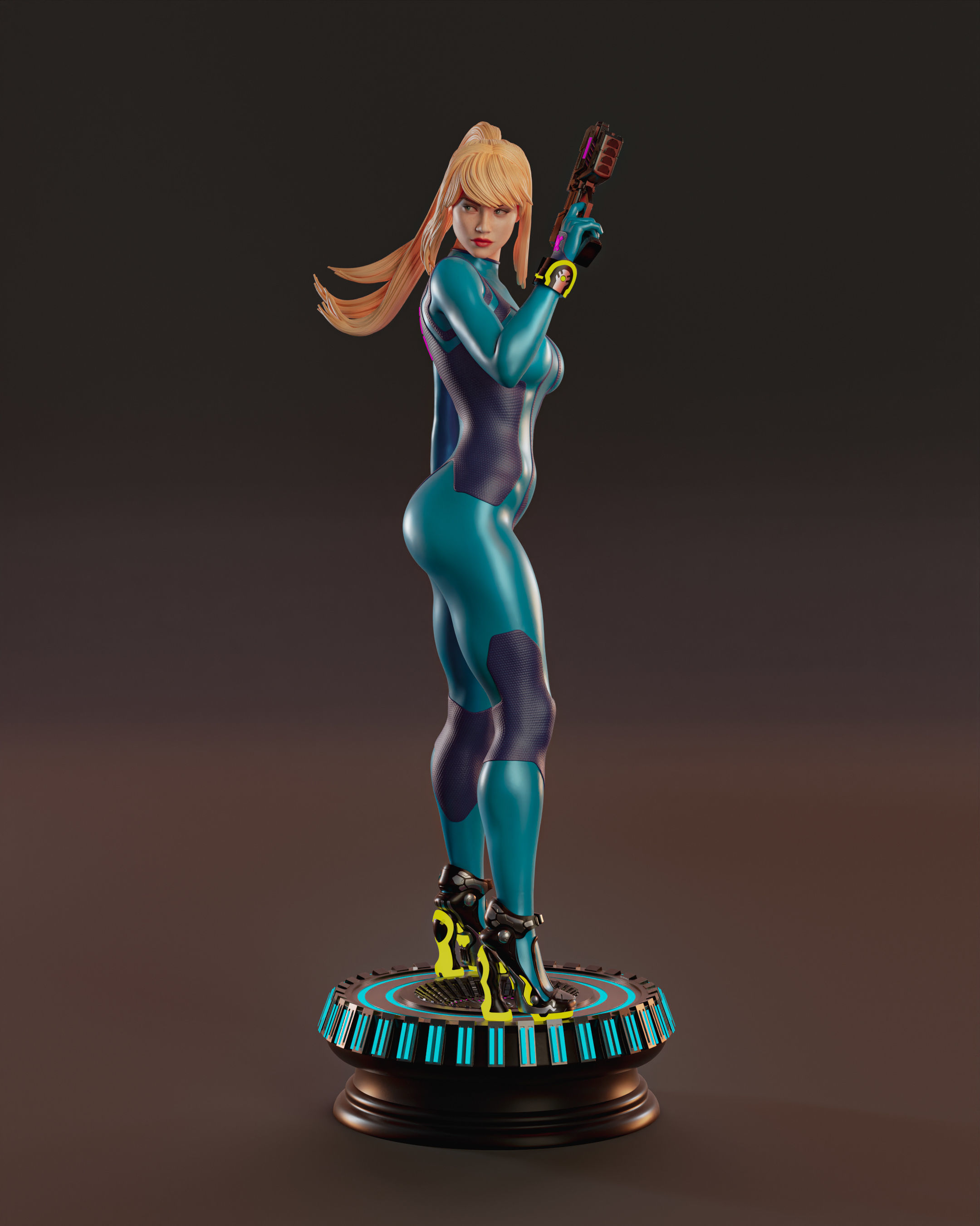 Samus Aran 3D print model_8