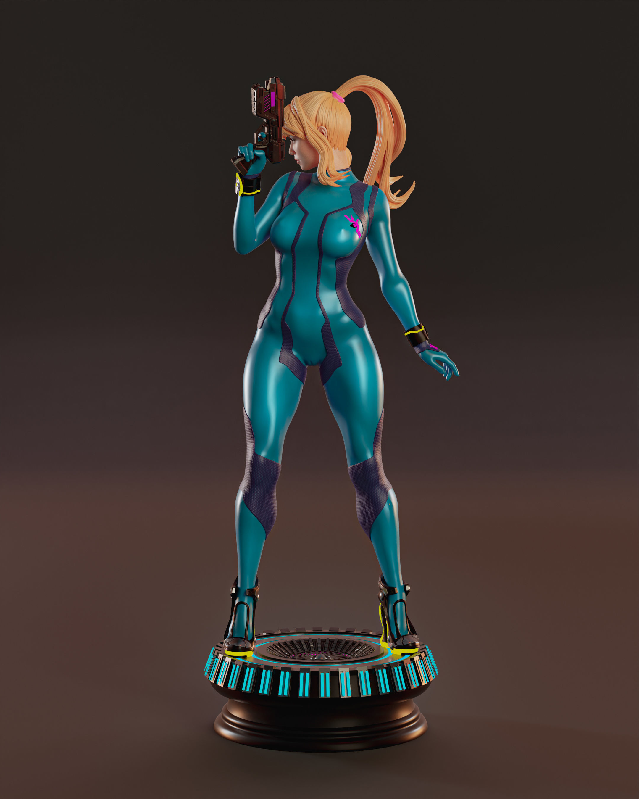 Samus Aran 3D print model_4