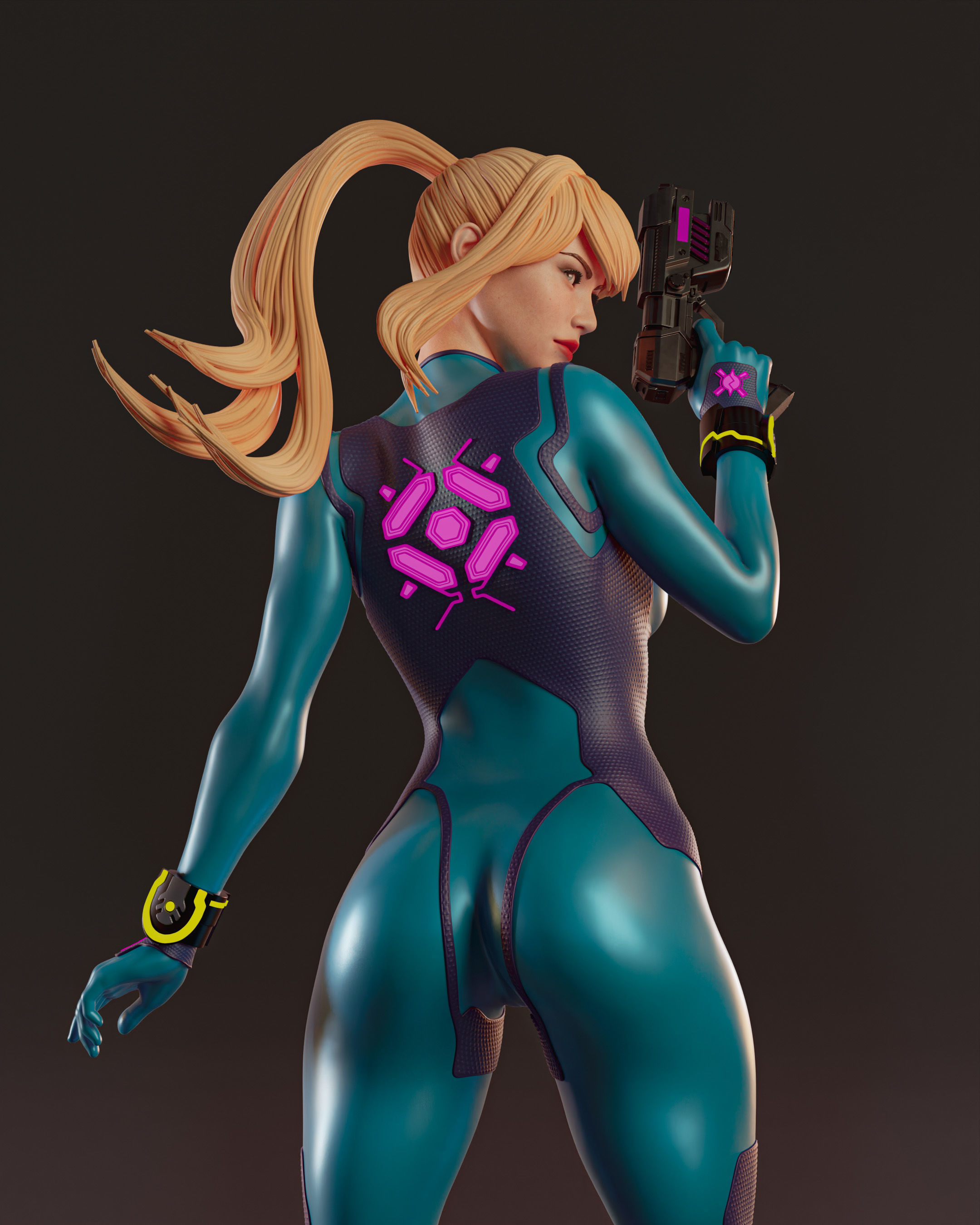 Samus Aran 3D print model_15