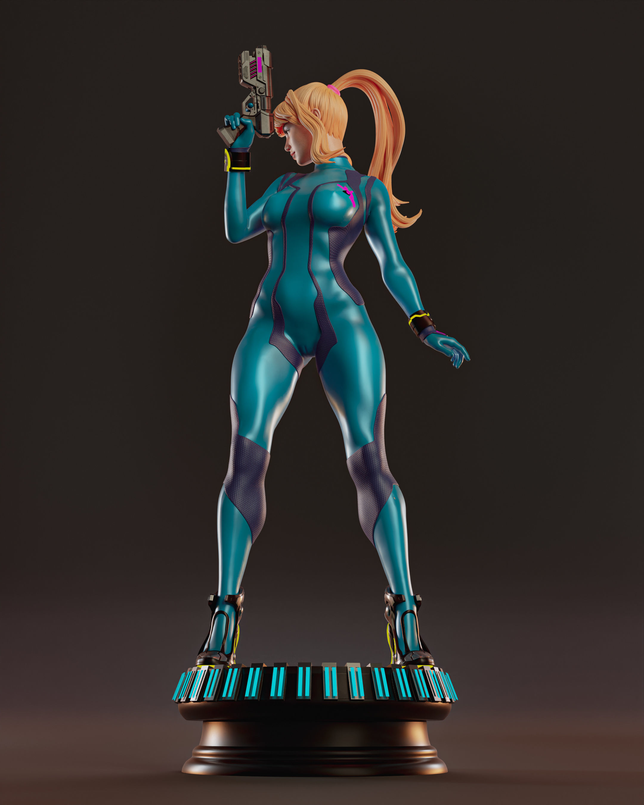 Samus Aran 3D print model_9