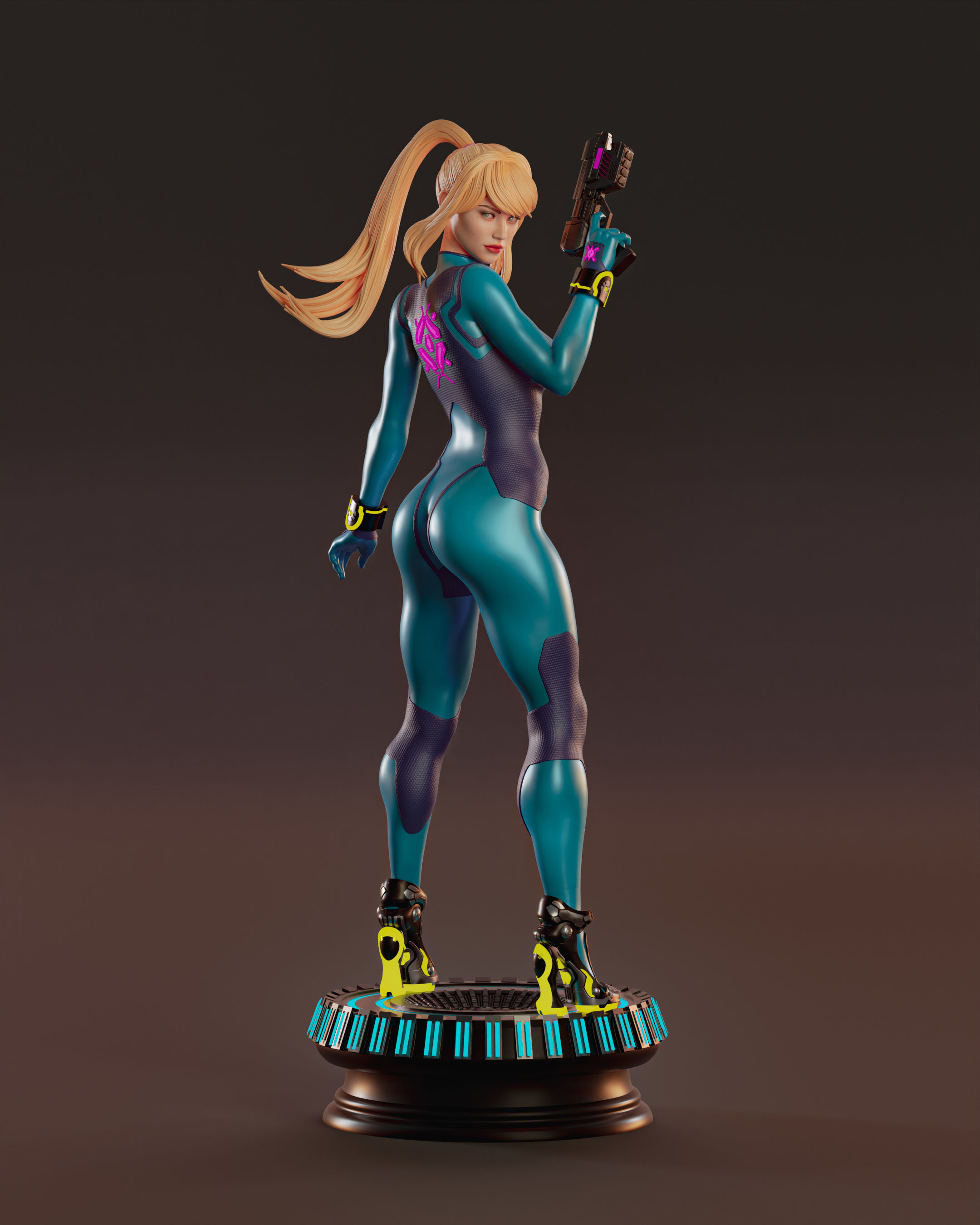 Samus Aran 3D print model_6