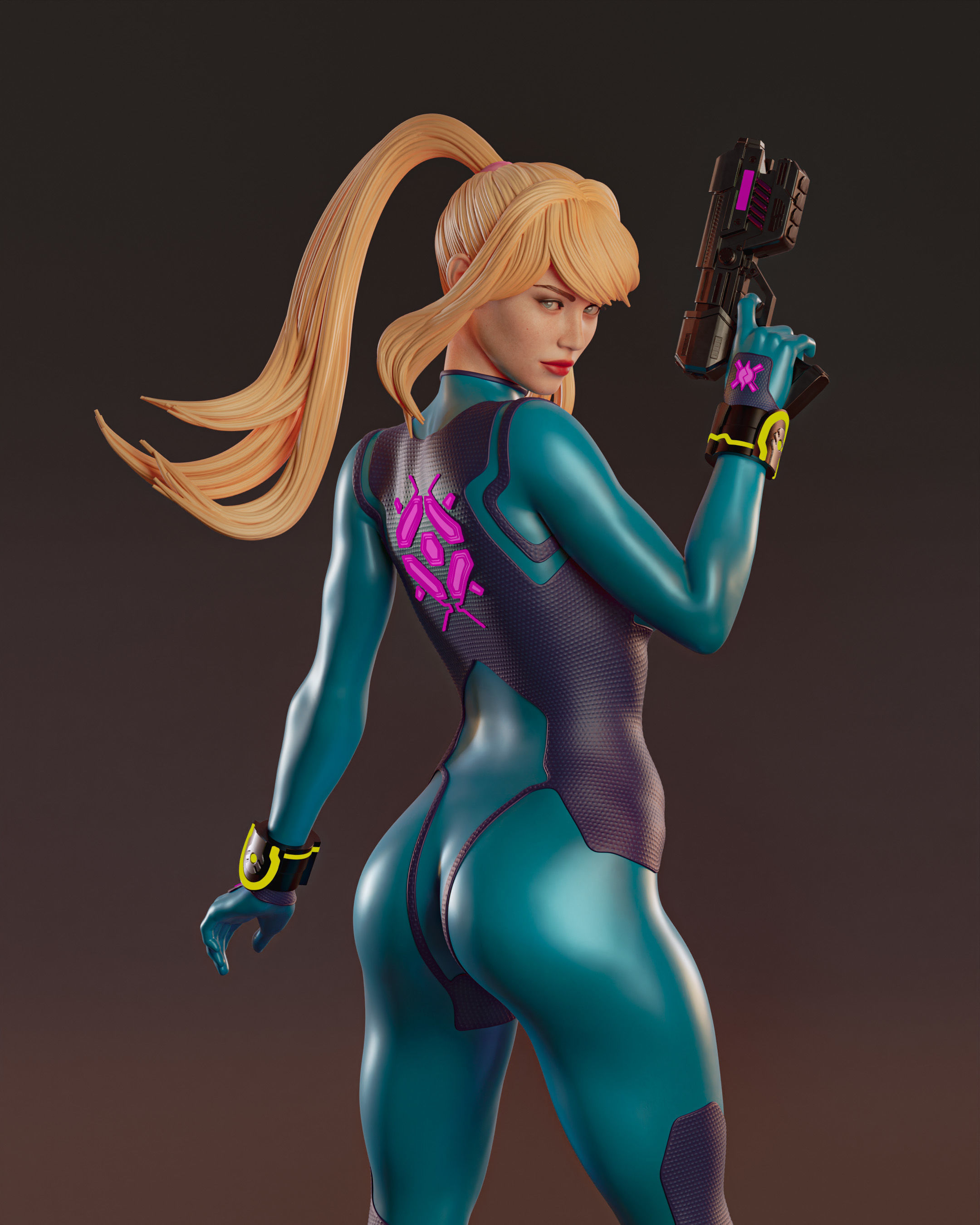 Samus Aran 3D print model_13